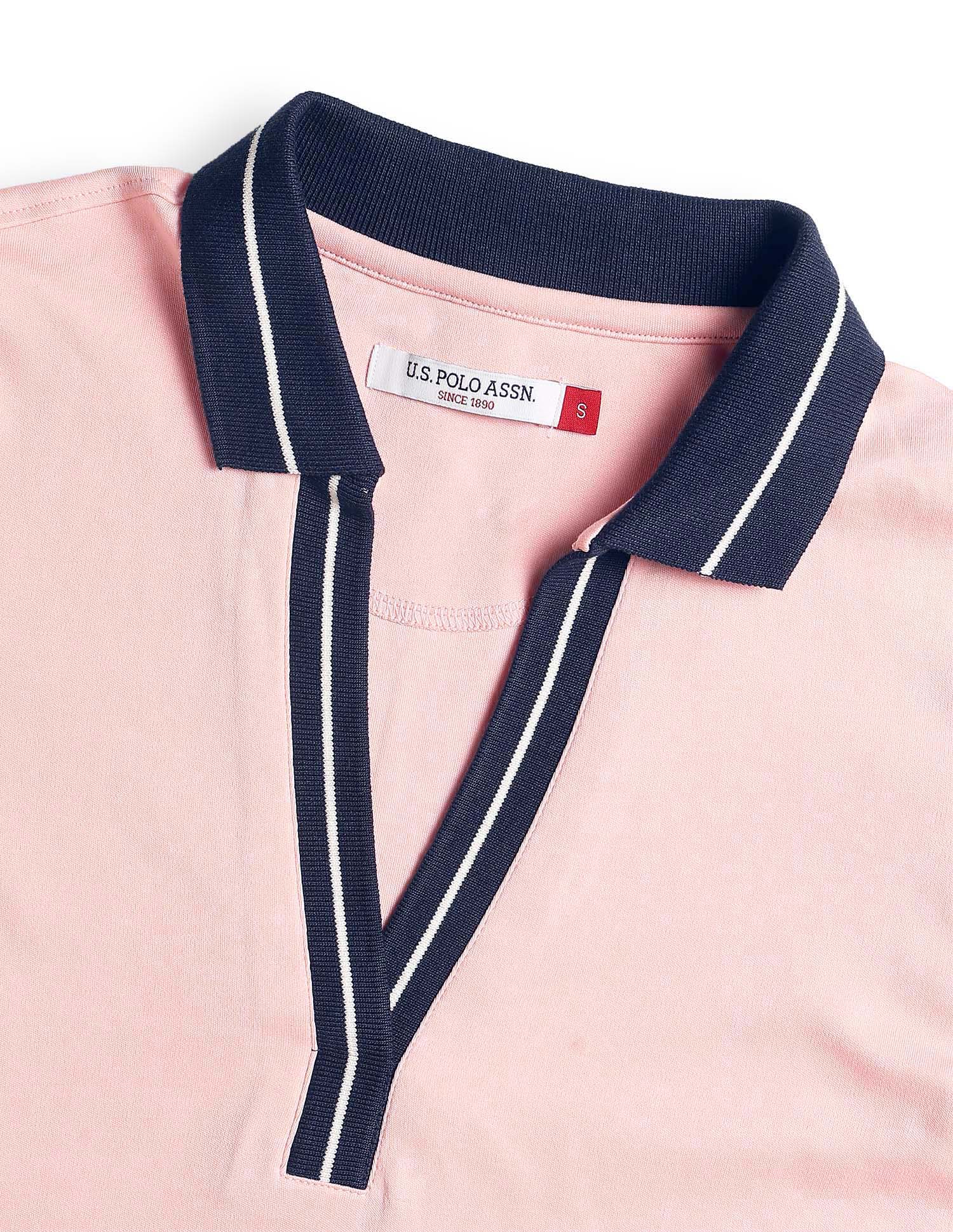 Solid Regular Fit Polo Shirt - Image 8