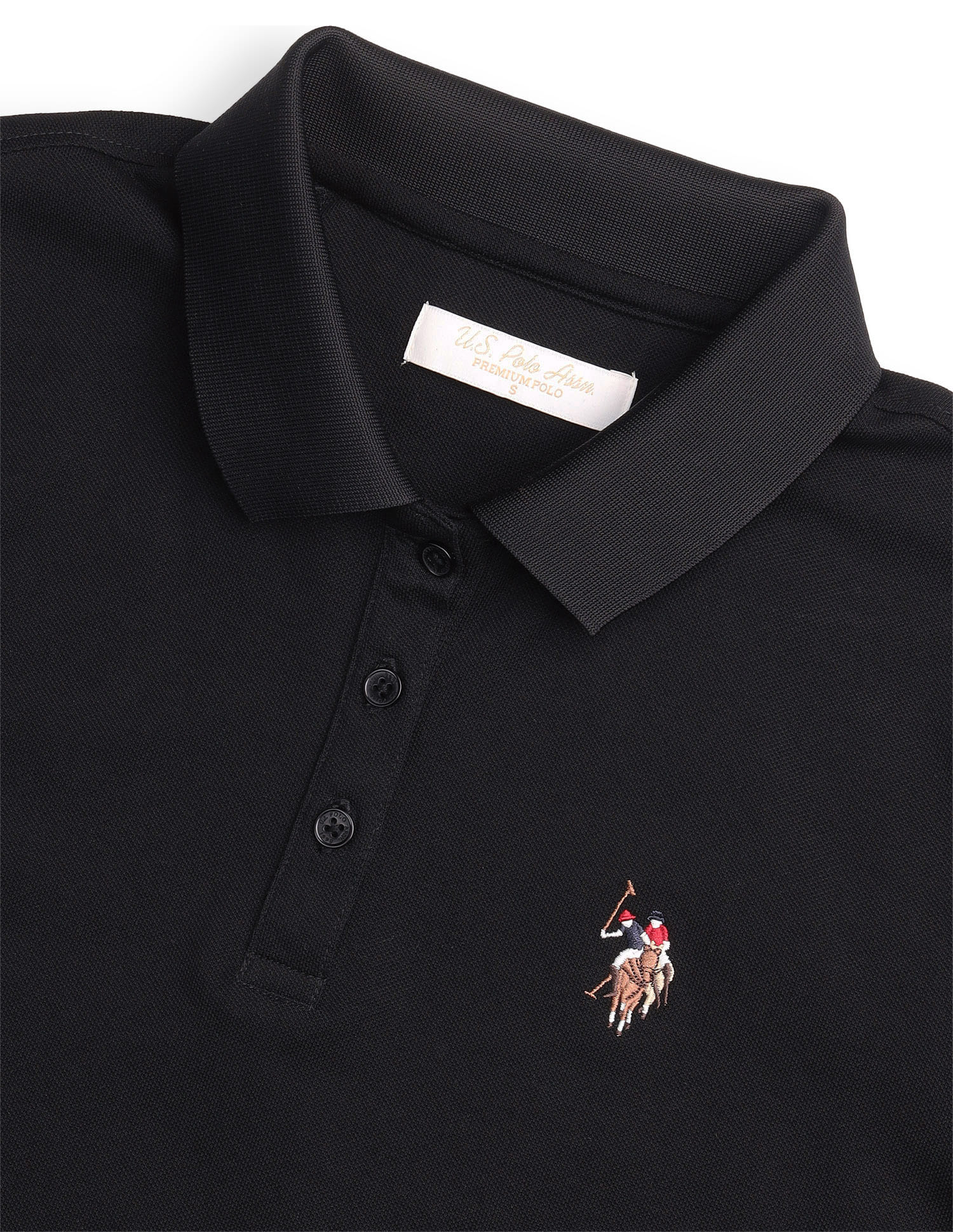 Solid Regular Fit Polo Shirt - Image 8