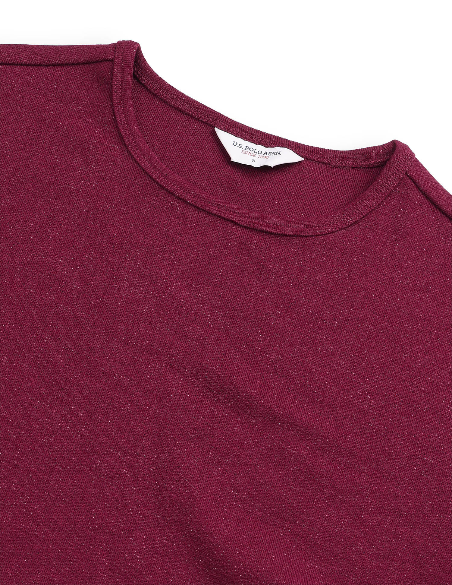 Solid Regular Fit Ruched Top - Image 8