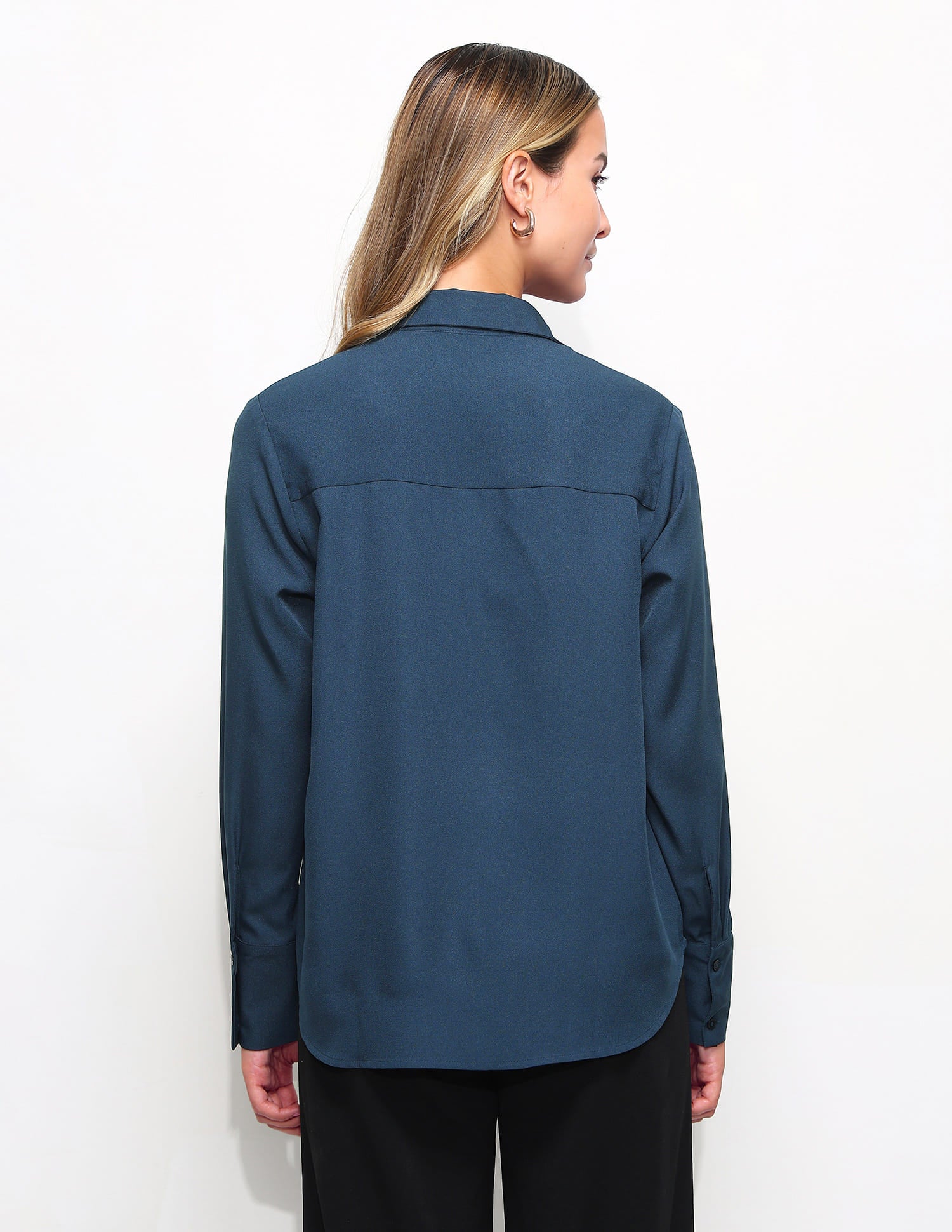 Solid Regular Fit Shirt - Image 5