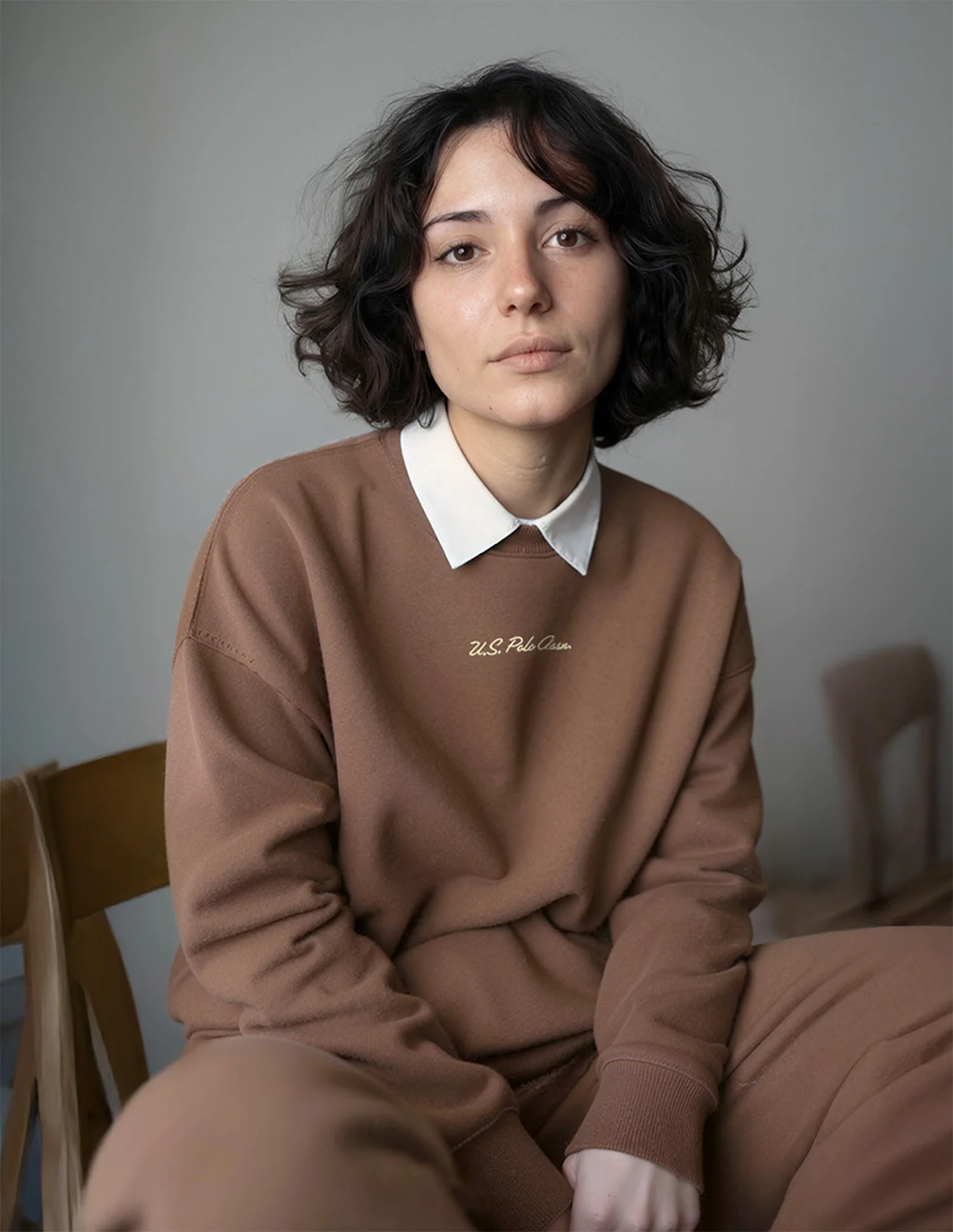 The Early Miles Solid Regular Fit Sweatshirt