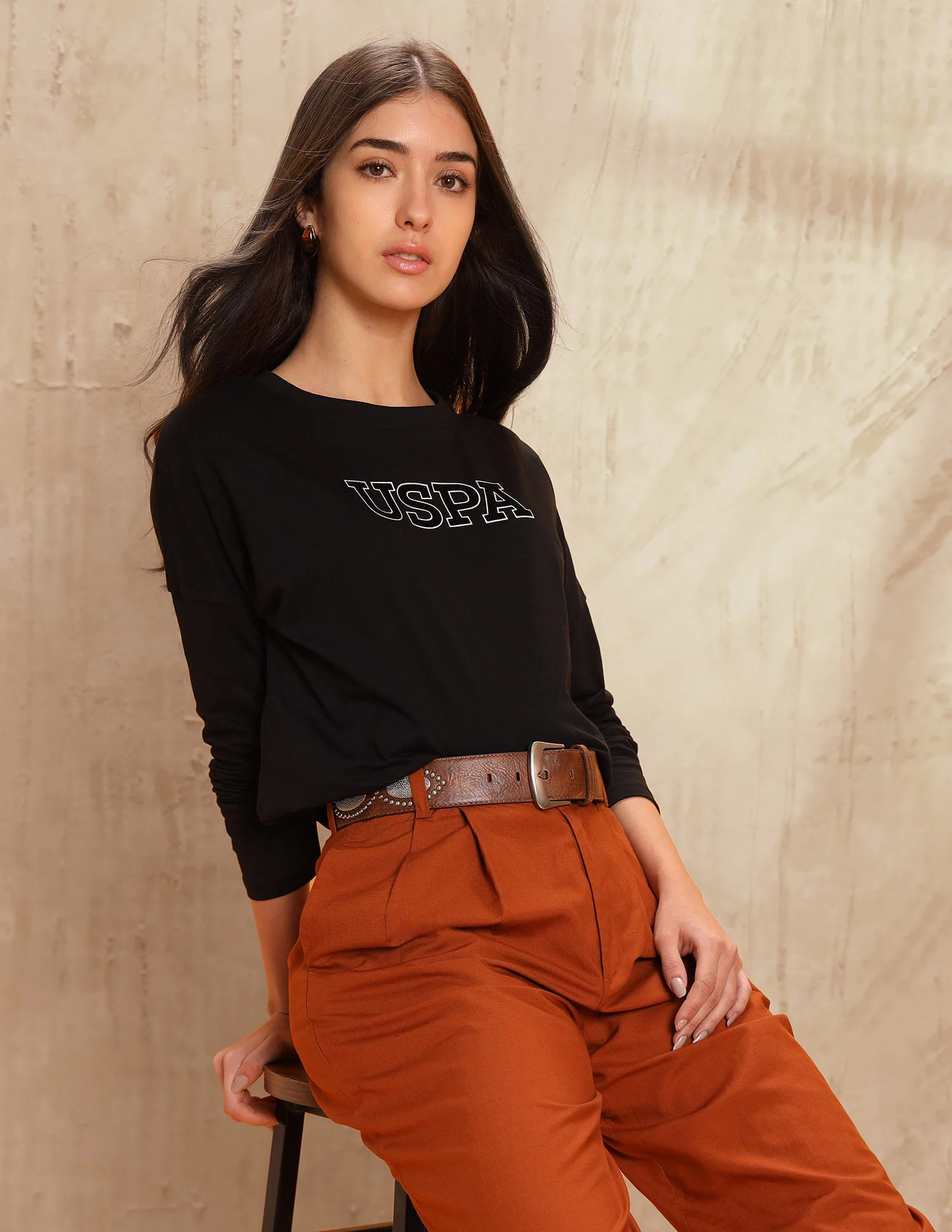 Solid Regular Fit T-Shirt