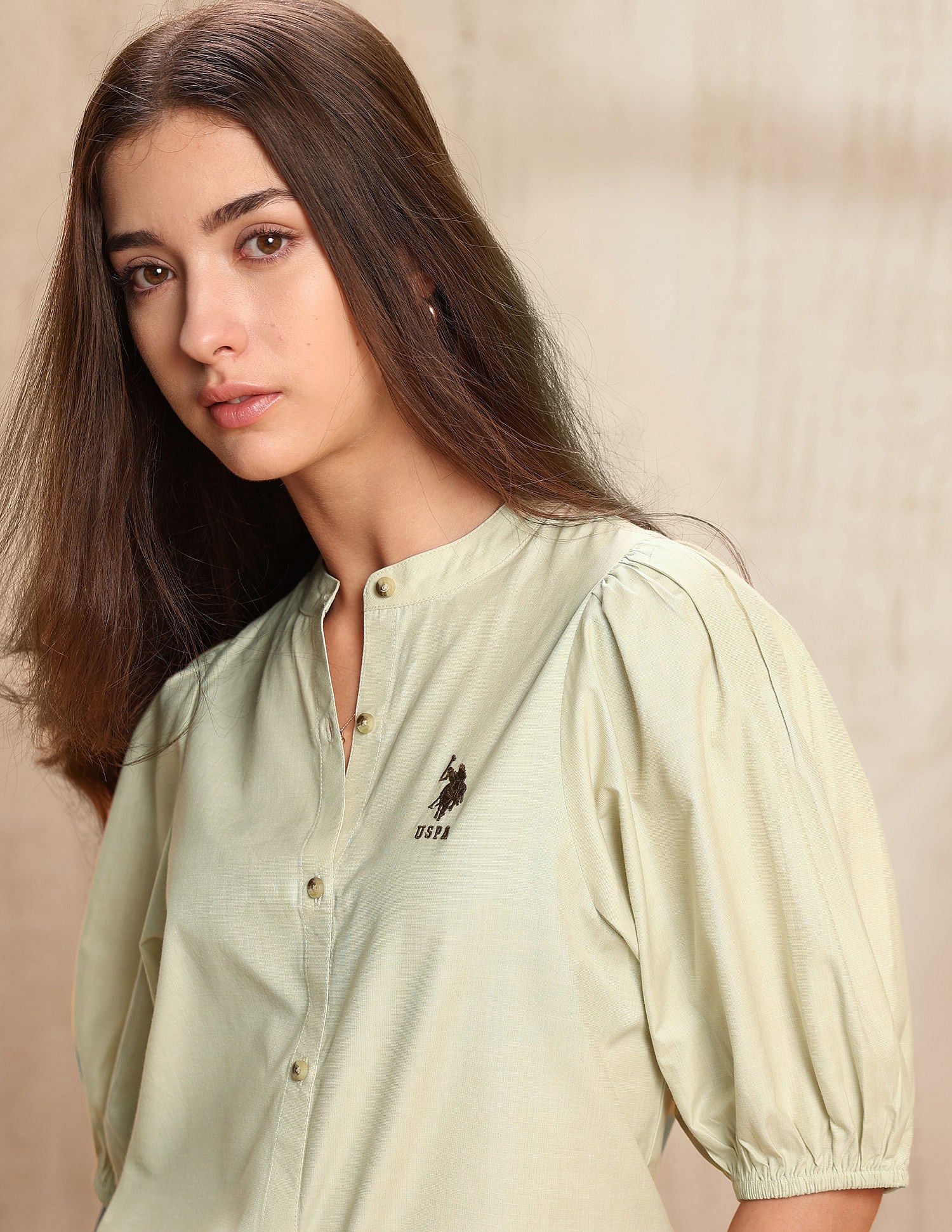 Solid Regular Fit Top - Image 7