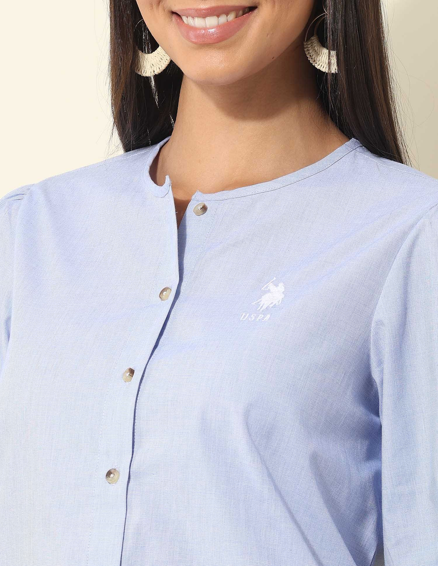 Solid Regular Fit Top - Image 7