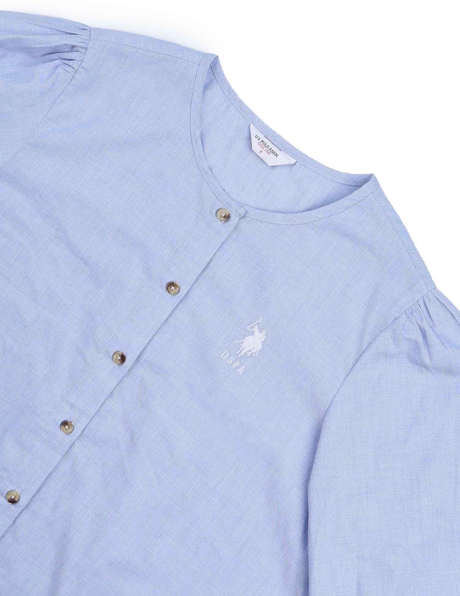 Solid Regular Fit Top - Image 8