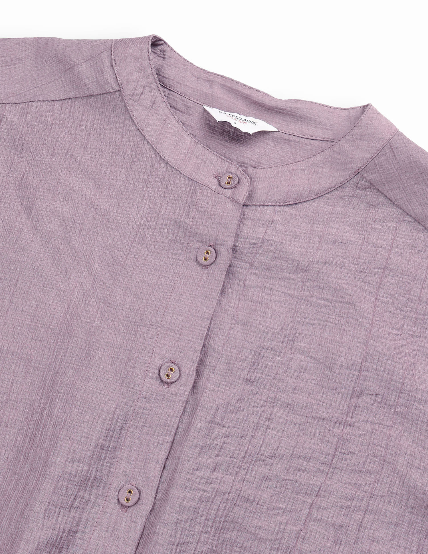 Solid Relaxed Fit Blouson Top - Image 8