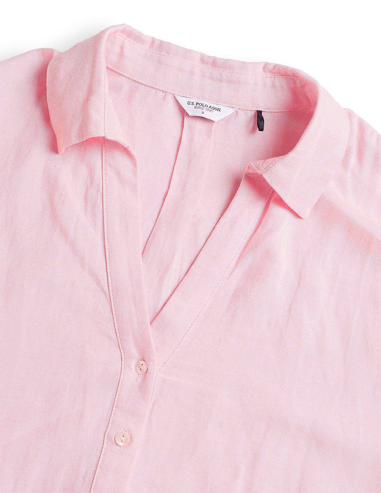 Solid Relaxed Fit Drop Shoulder Shirt - Image 8