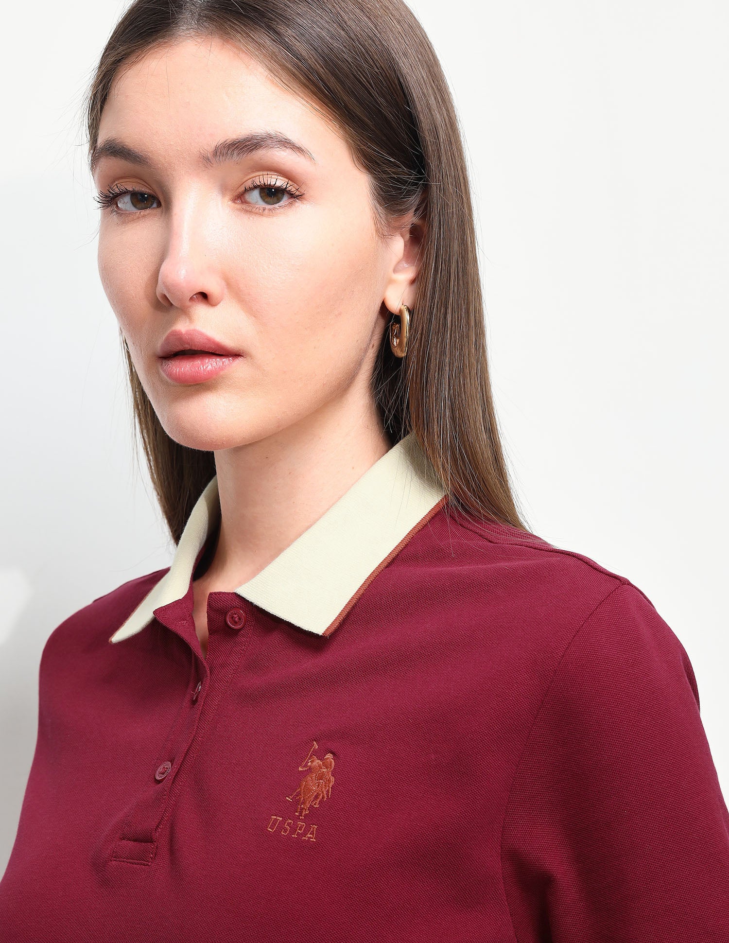 Solid Relaxed Fit Polo Shirt - Image 7