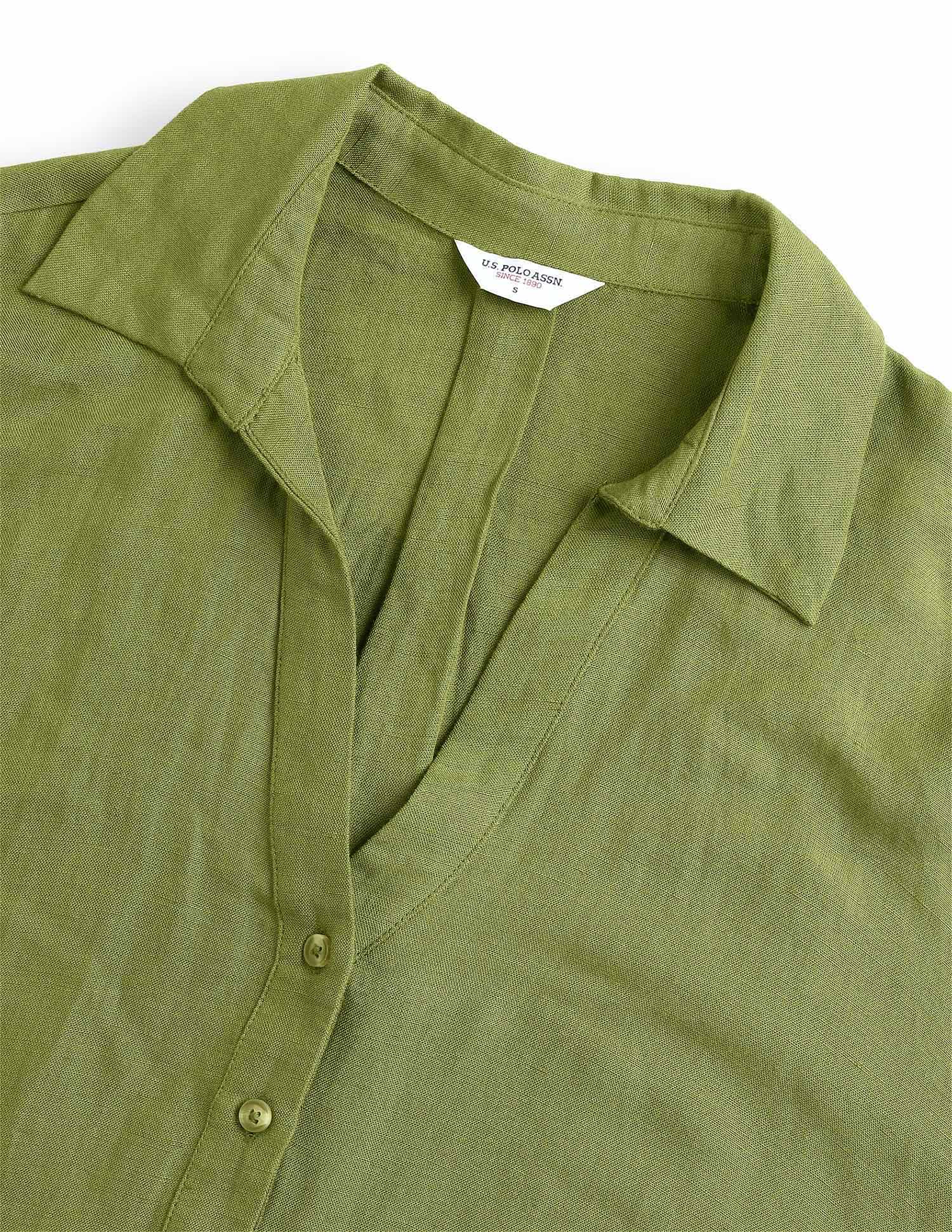 Solid Relaxed Fit Shirt - Image 8