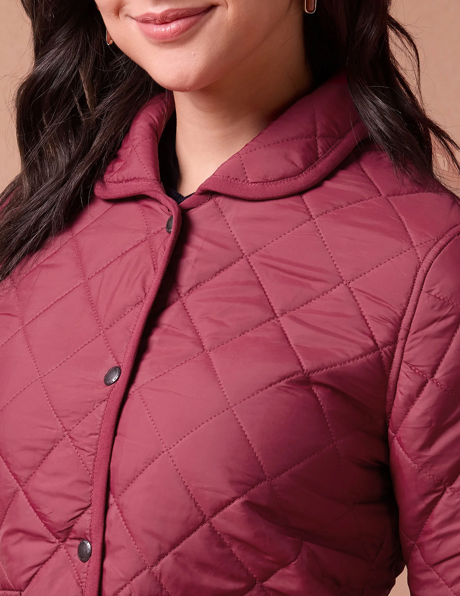 Spread Collar Puffer Jacket - Image 7