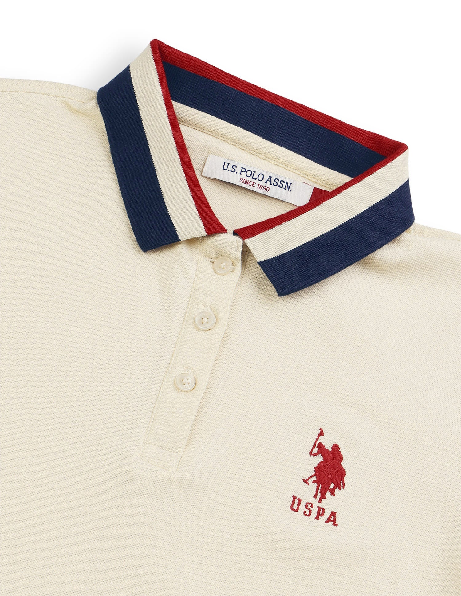 Striped Collar Polo Shirt - Image 8