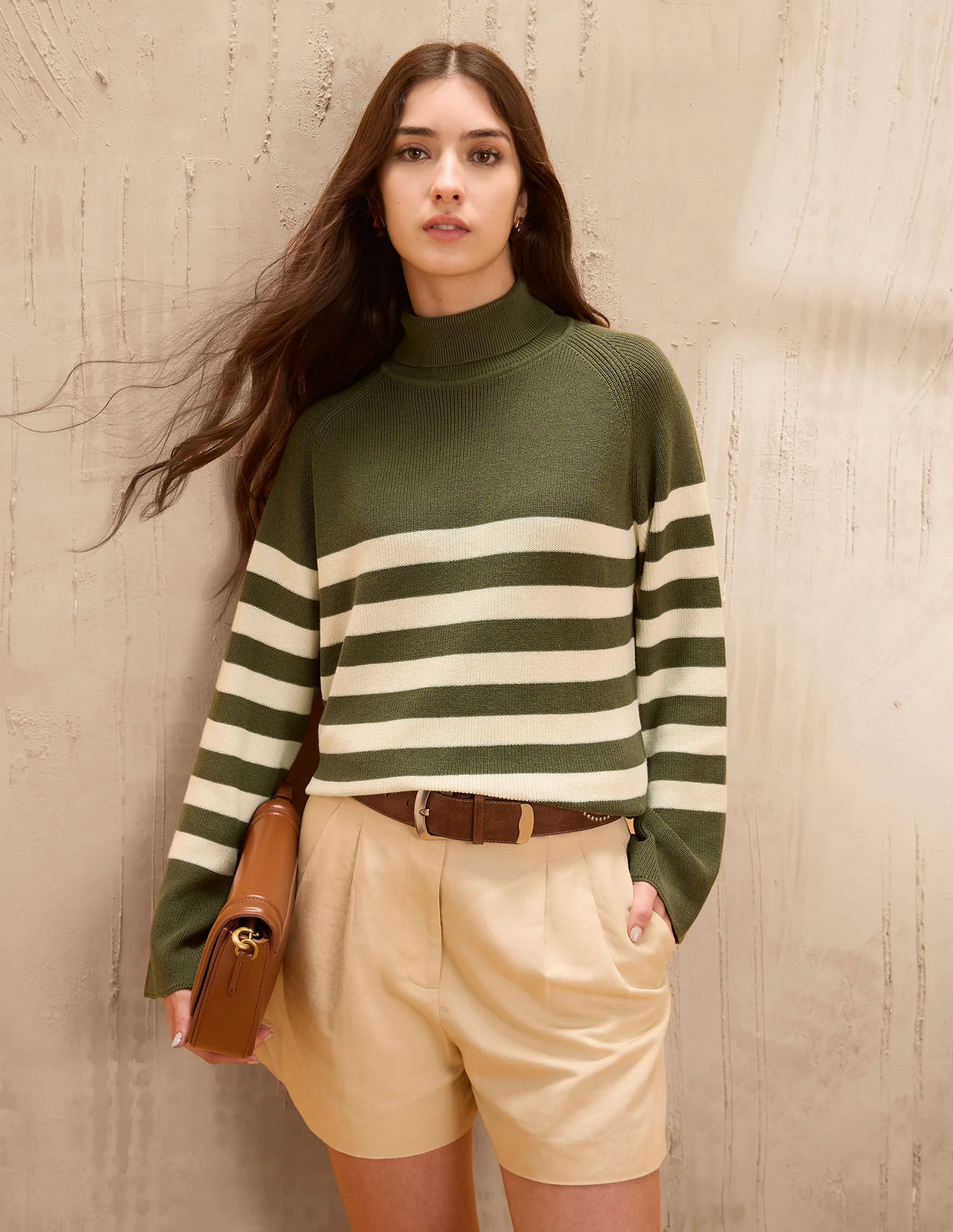 Striped Relaxed Fit Sweater