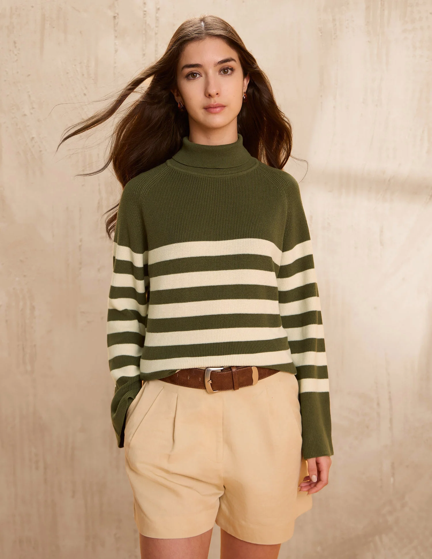 Striped Relaxed Fit Sweater - Image 6