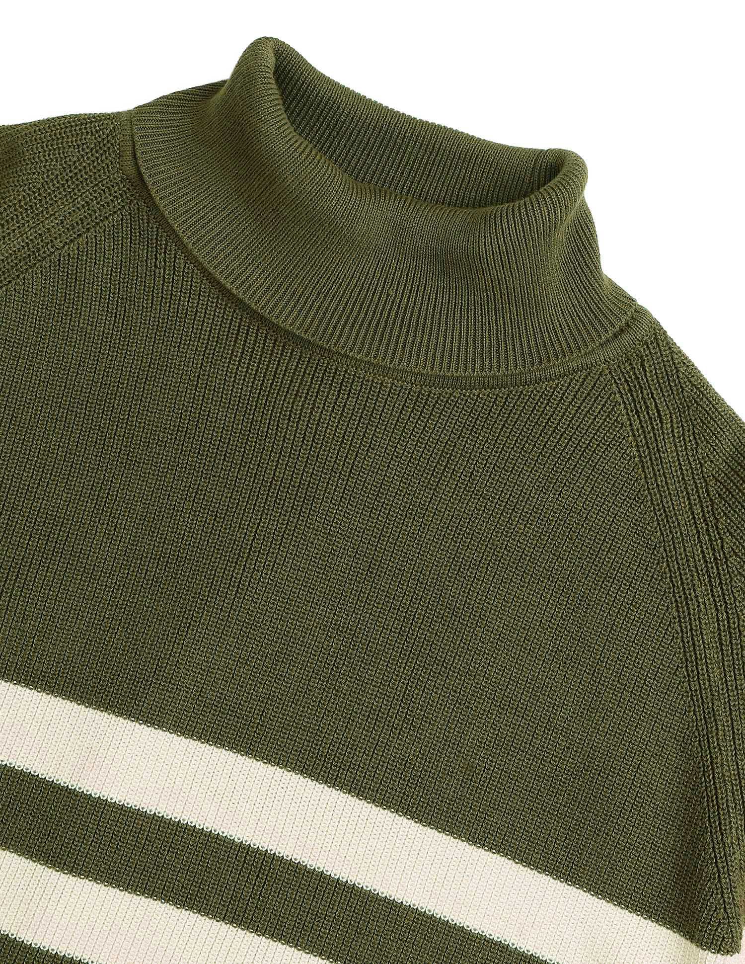 Striped Relaxed Fit Sweater - Image 8