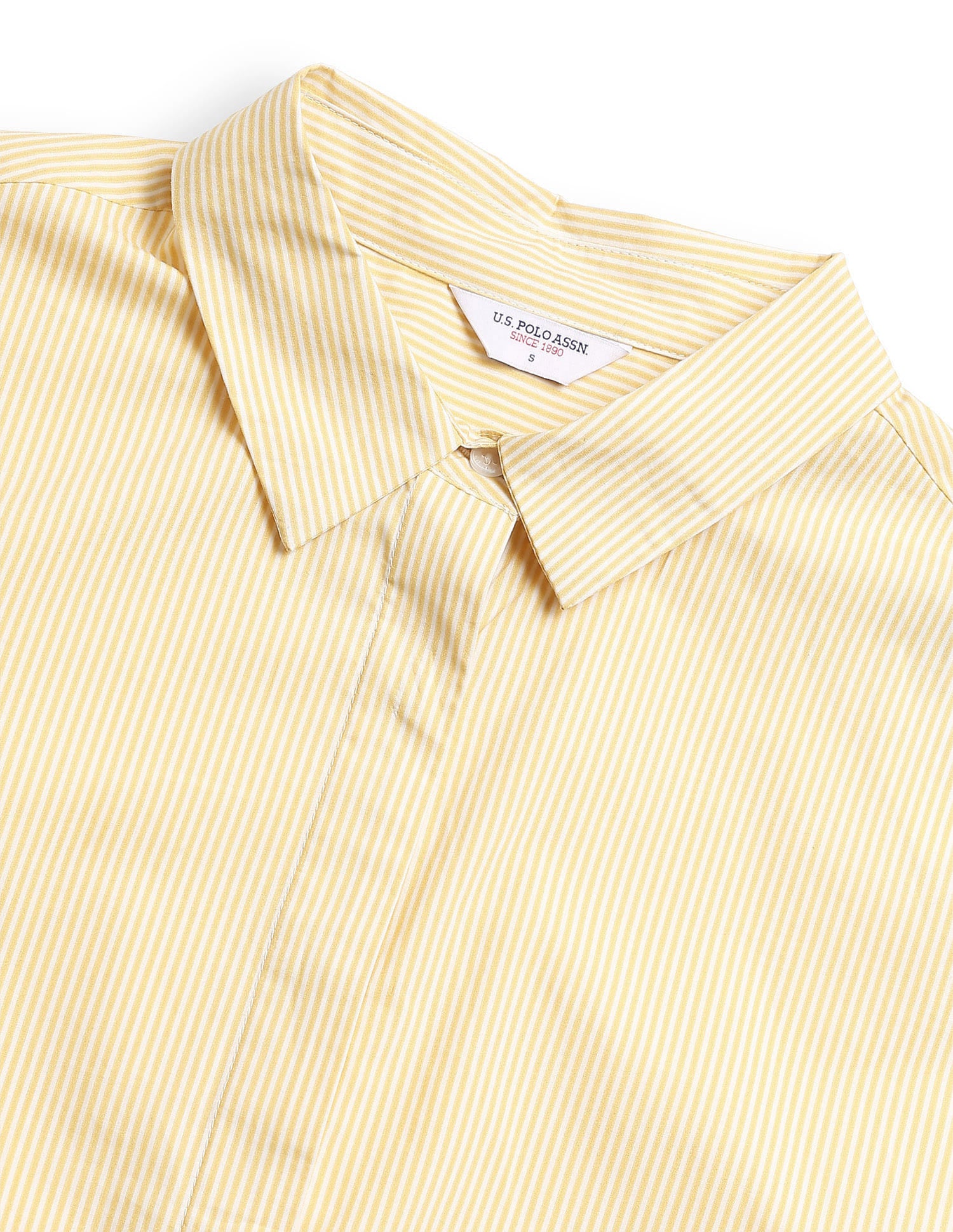 Striped Shirt With Schiffli Border - Image 9