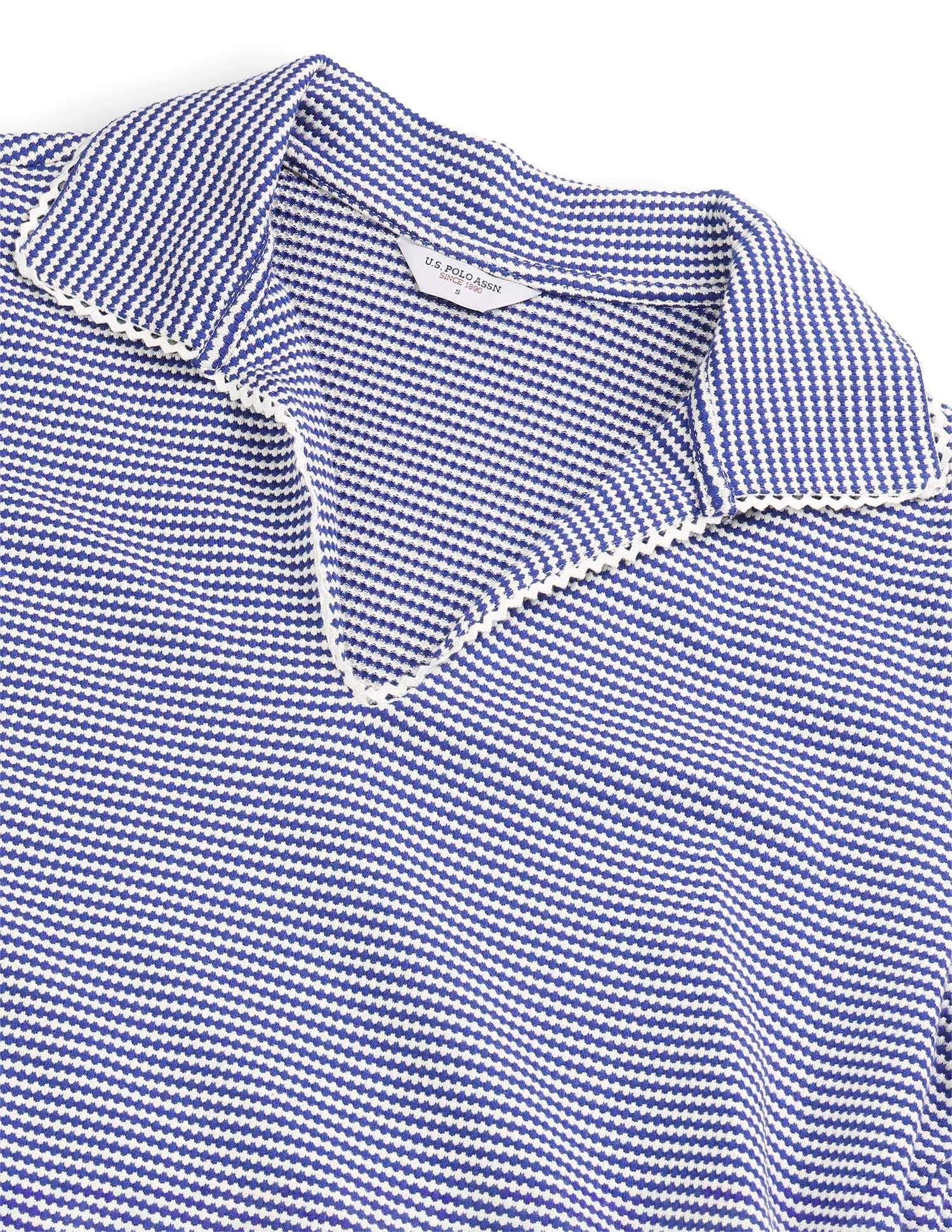 Textured Mock Pocket Dress - Image 8