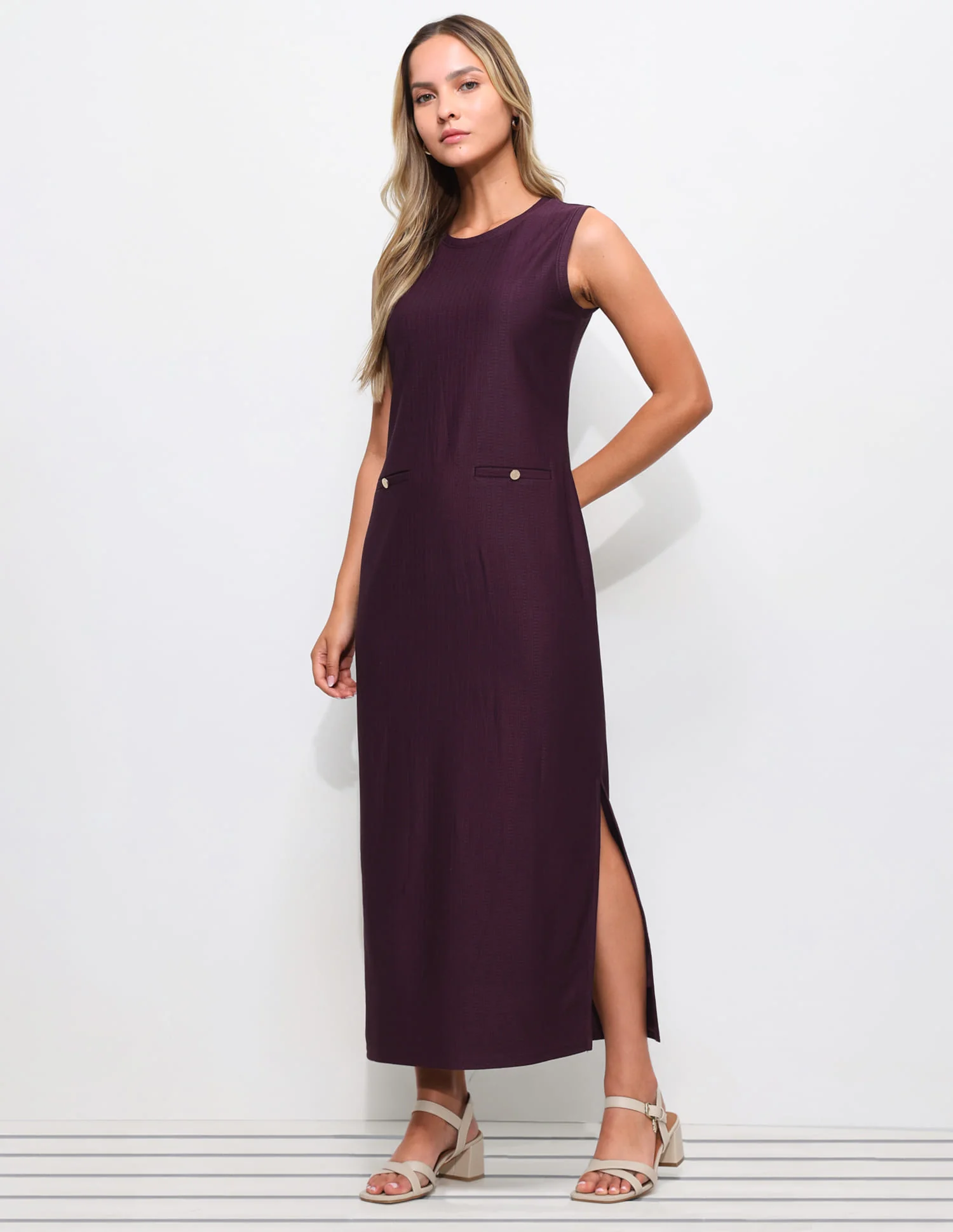 Textured Polo Dress - Image 3