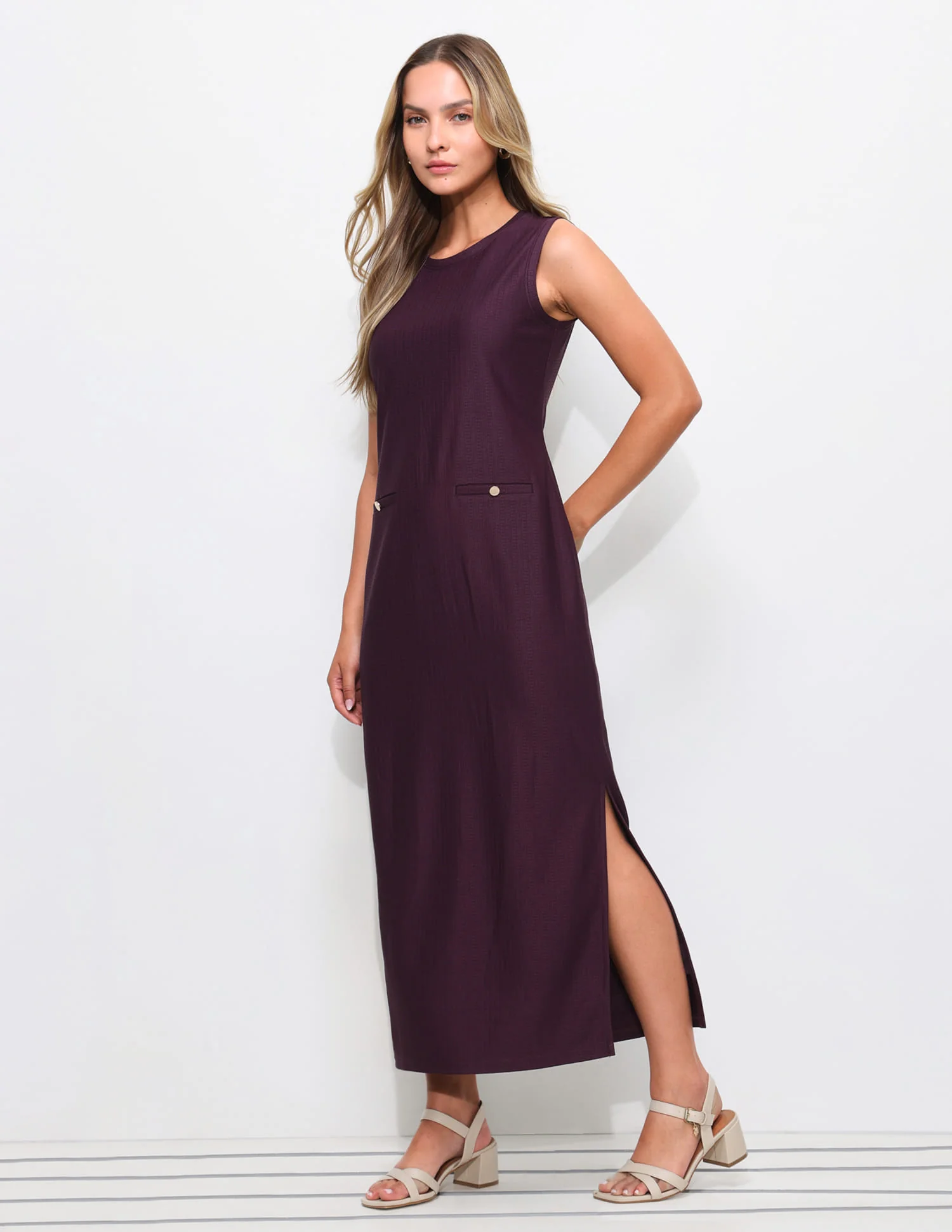 Textured Polo Dress - Image 4