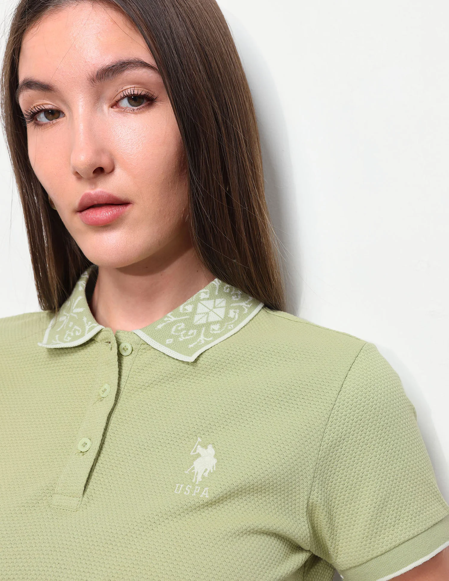 Textured Regular Fit Polo Shirt - Image 7
