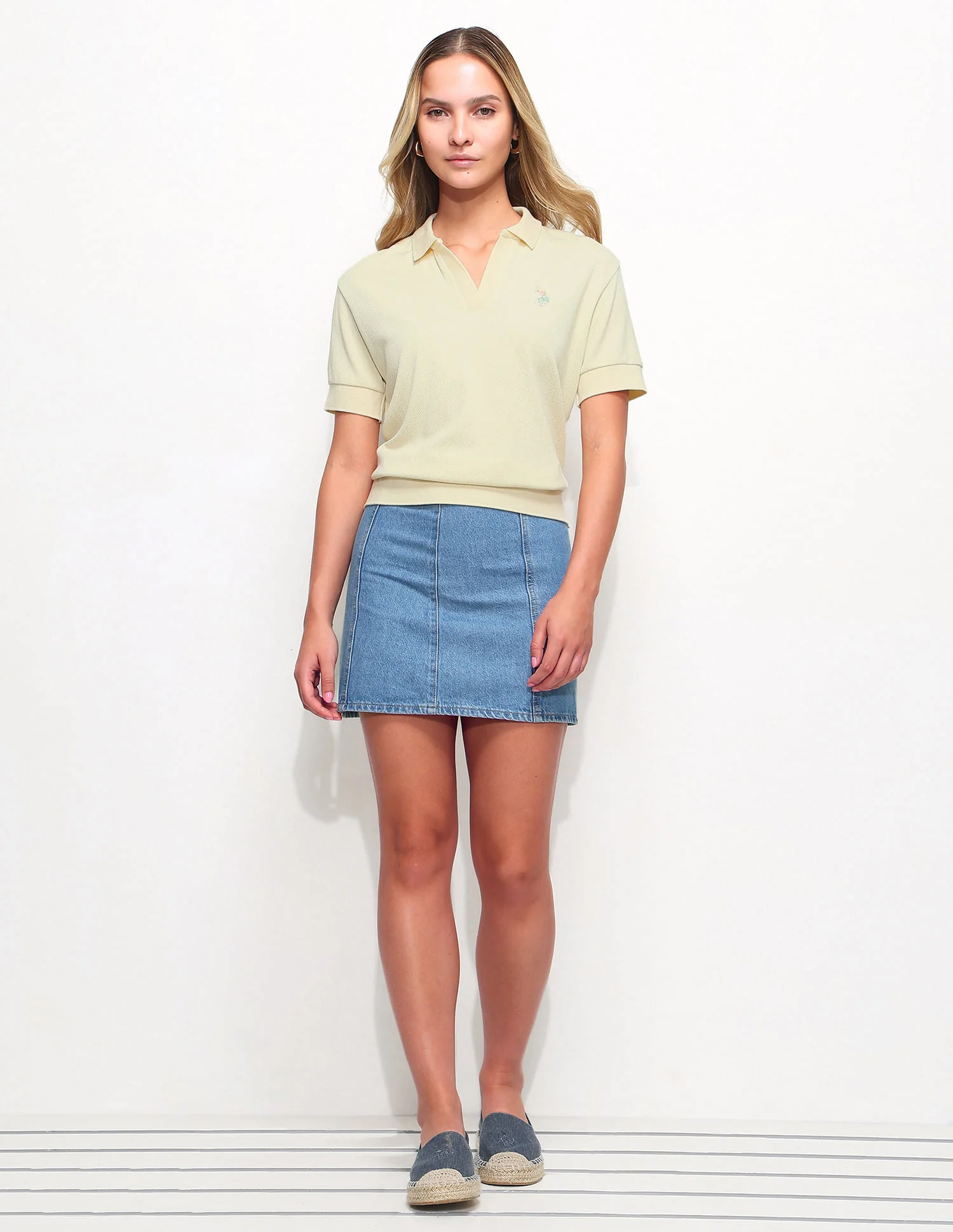 Textured Regular Fit Polo Shirt - Image 3
