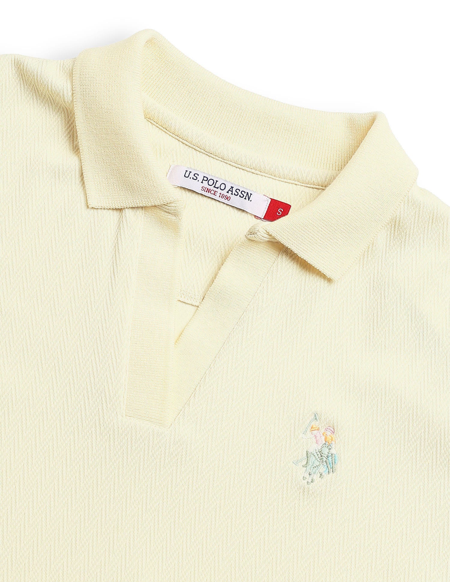 Textured Regular Fit Polo Shirt - Image 8