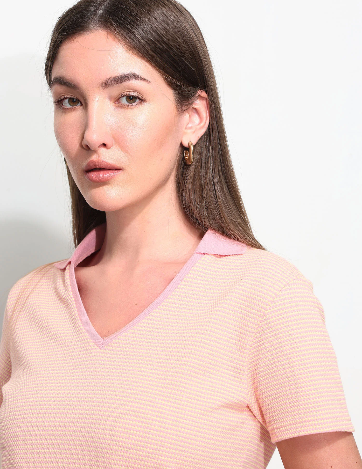 Textured Regular Fit Polo Shirt - Image 7