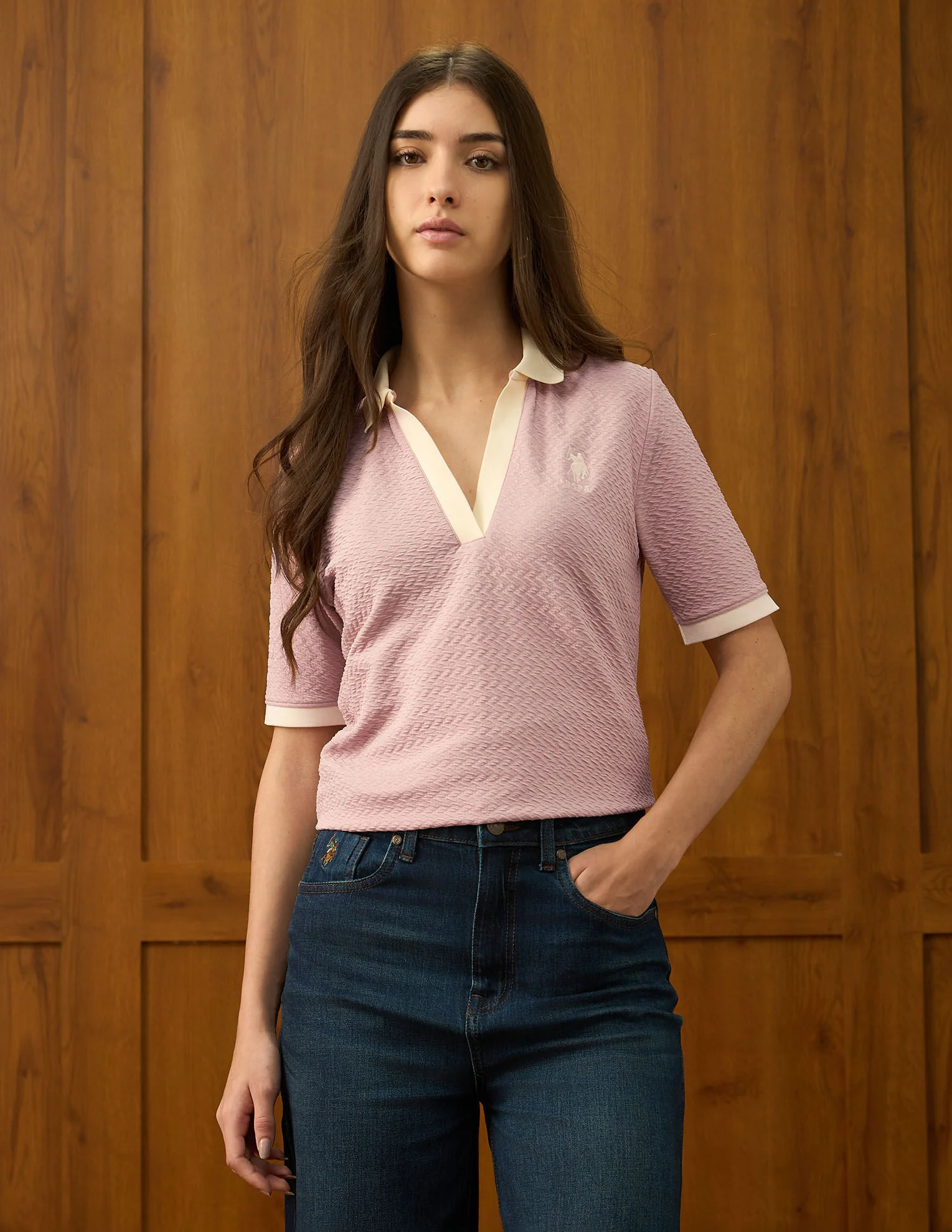 Textured Regular Fit Top - Image 9