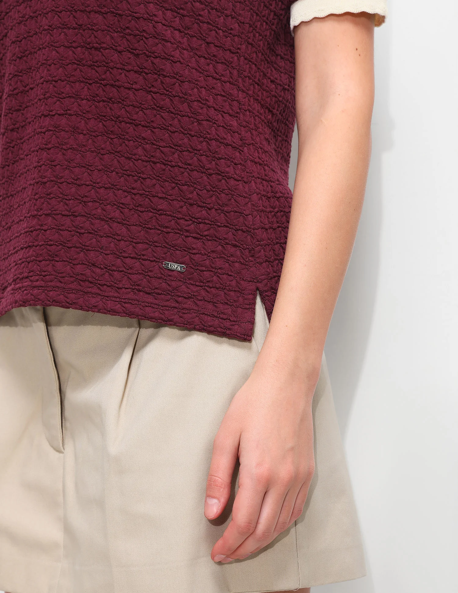 Textured Regular Fit Polo Shirt - Image 10