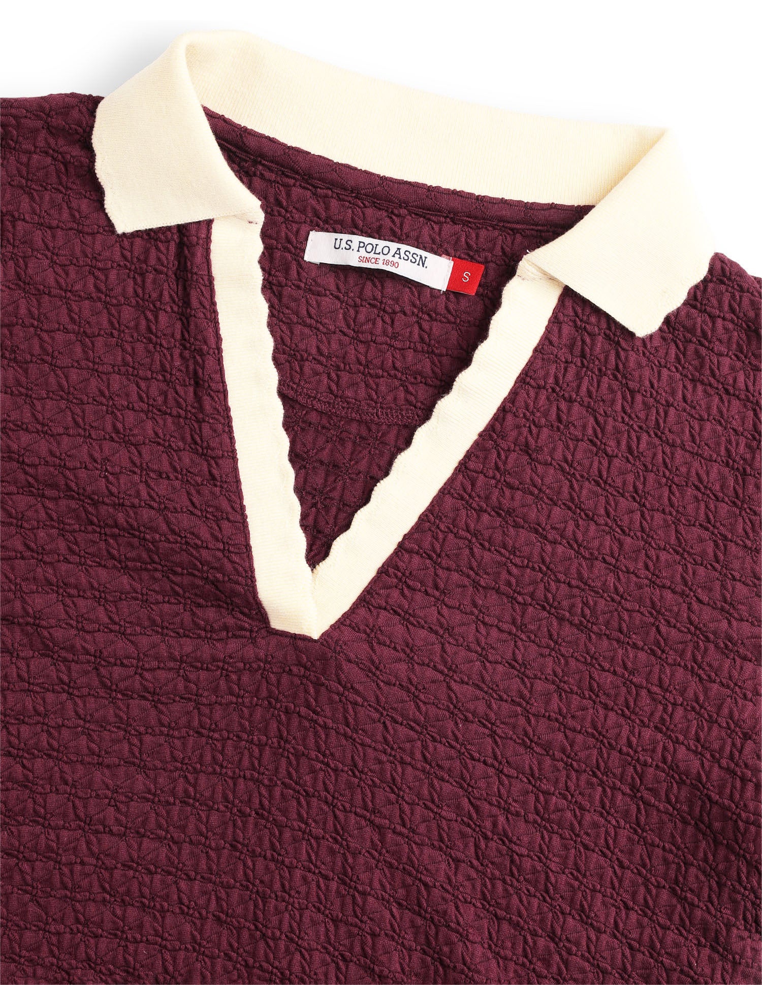 Textured Regular Fit Polo Shirt - Image 8