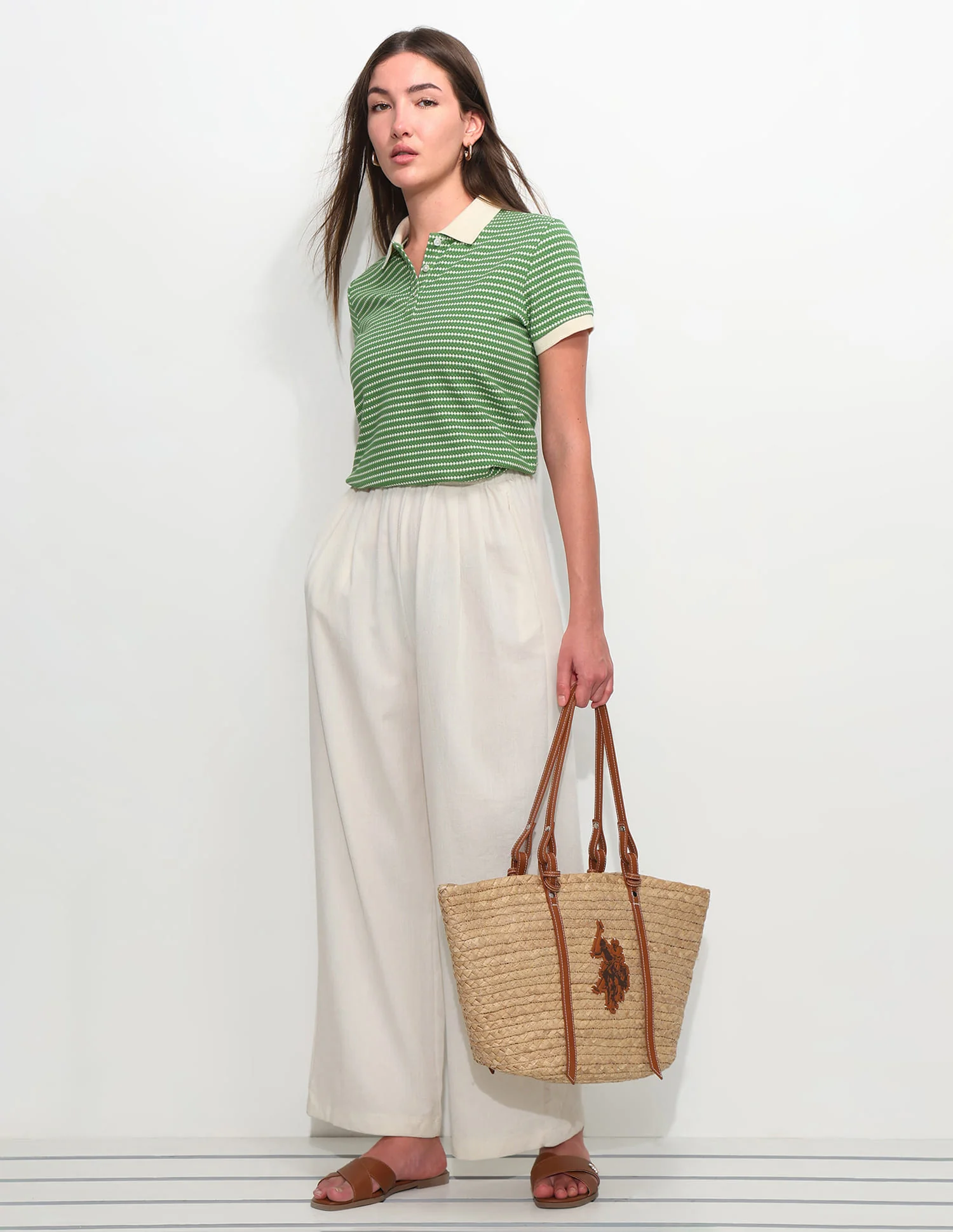 Textured Regular Fit Polo Shirt - Image 3