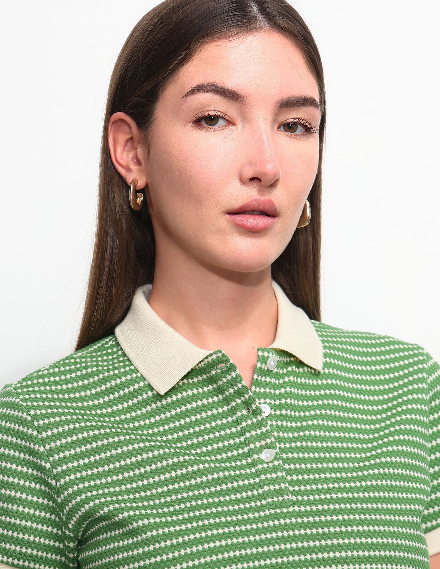 Textured Regular Fit Polo Shirt - Image 7