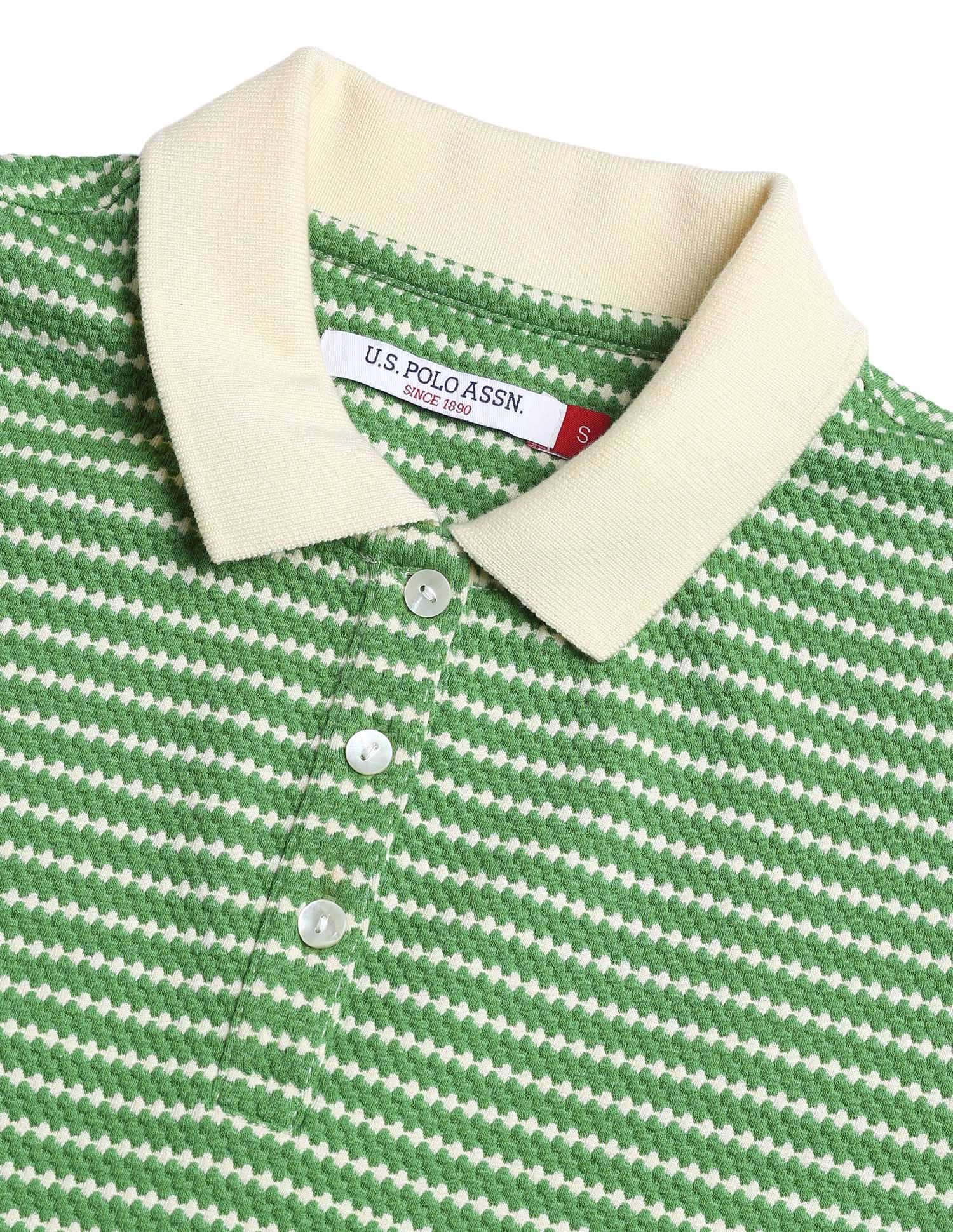 Textured Regular Fit Polo Shirt - Image 8