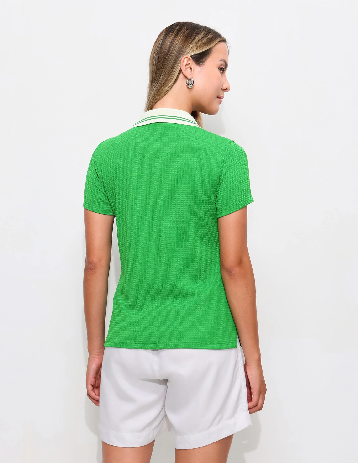 Textured Regular Fit Polo Shirt - Image 5
