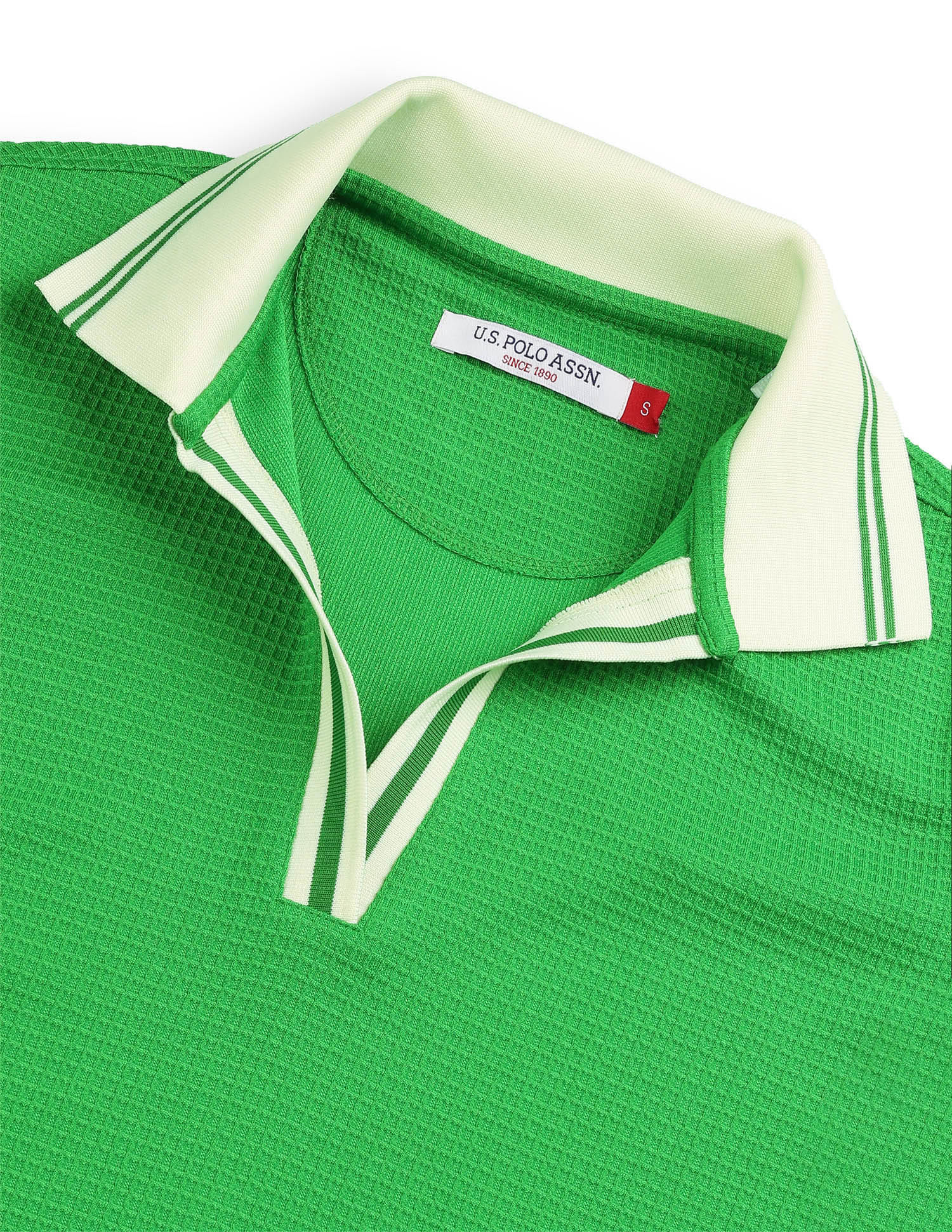 Textured Regular Fit Polo Shirt - Image 8