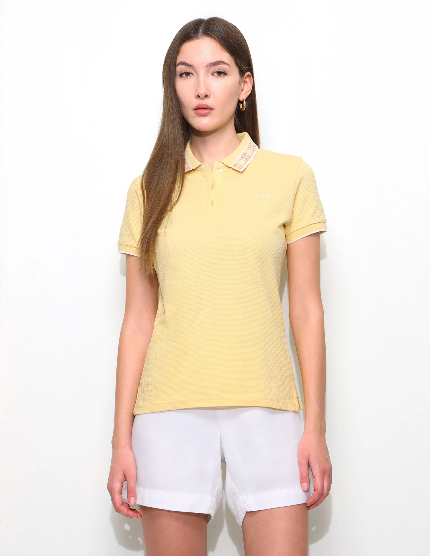 Textured Regular Fit Polo Shirt - Image 6