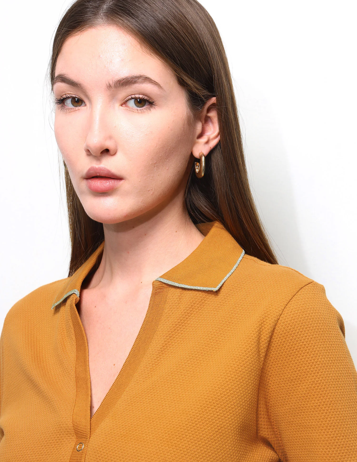 Textured Regular Fit Polo Shirt - Image 7