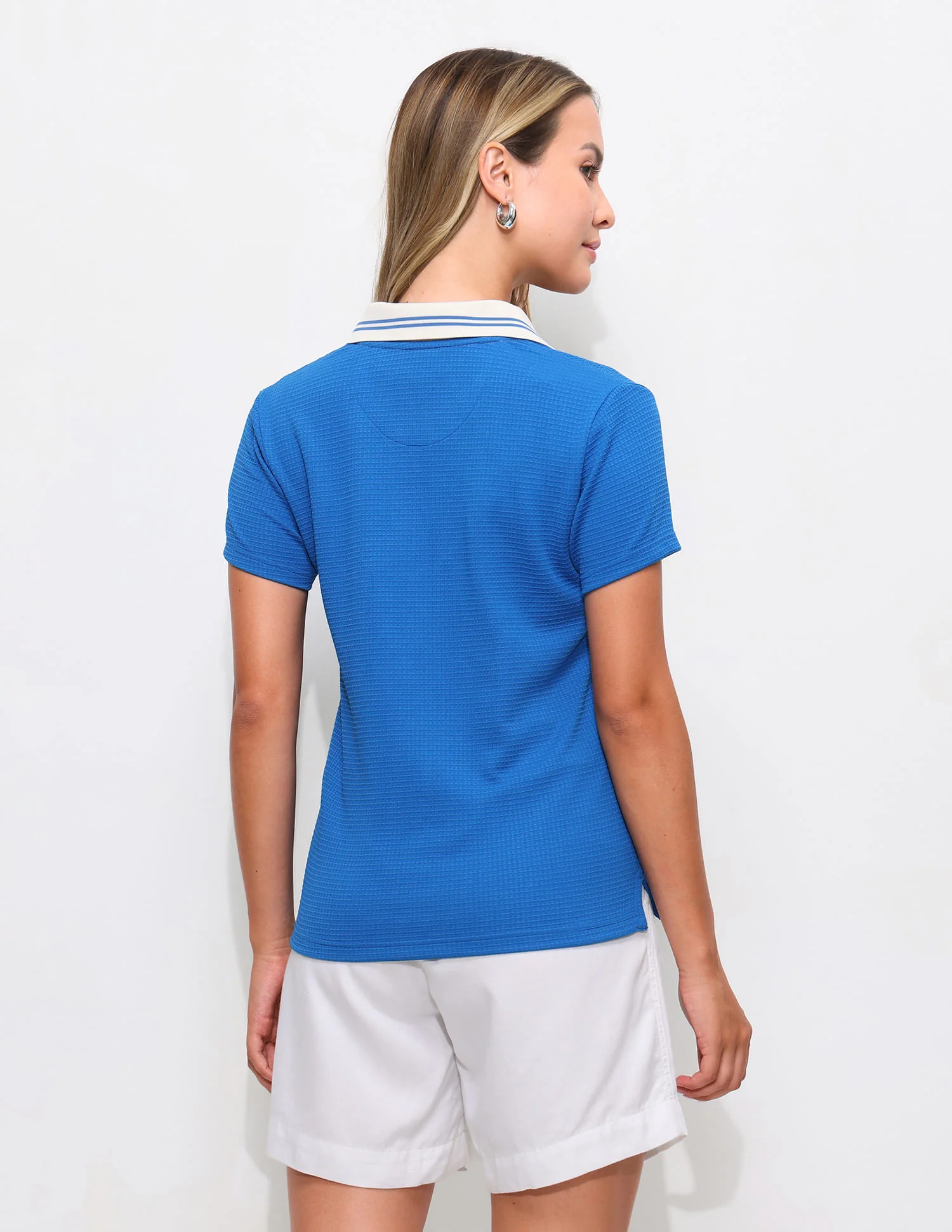 Textured Regular Fit Polo Shirt - Image 5