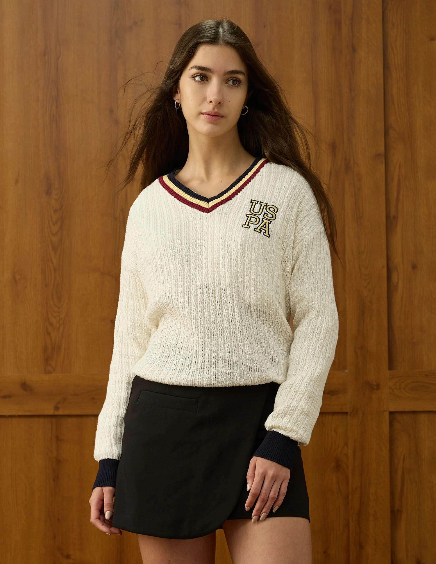 Textured Relaxed Fit Sweater - Image 6