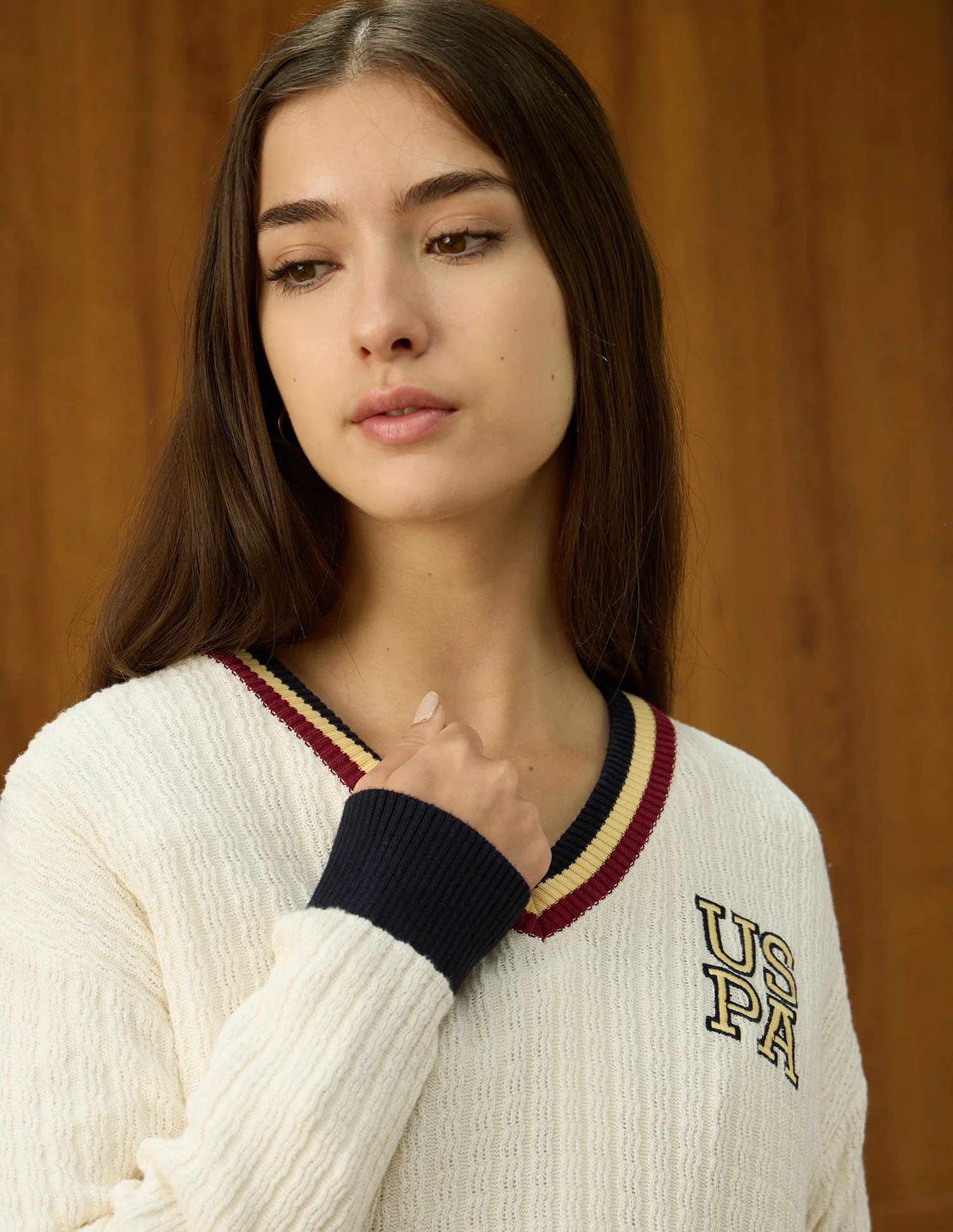 Textured Relaxed Fit Sweater - Image 7