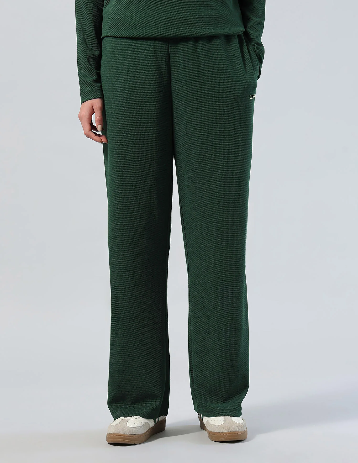 All-Day Comfort Textured Straight Fit Lounge Trousers - Image 7