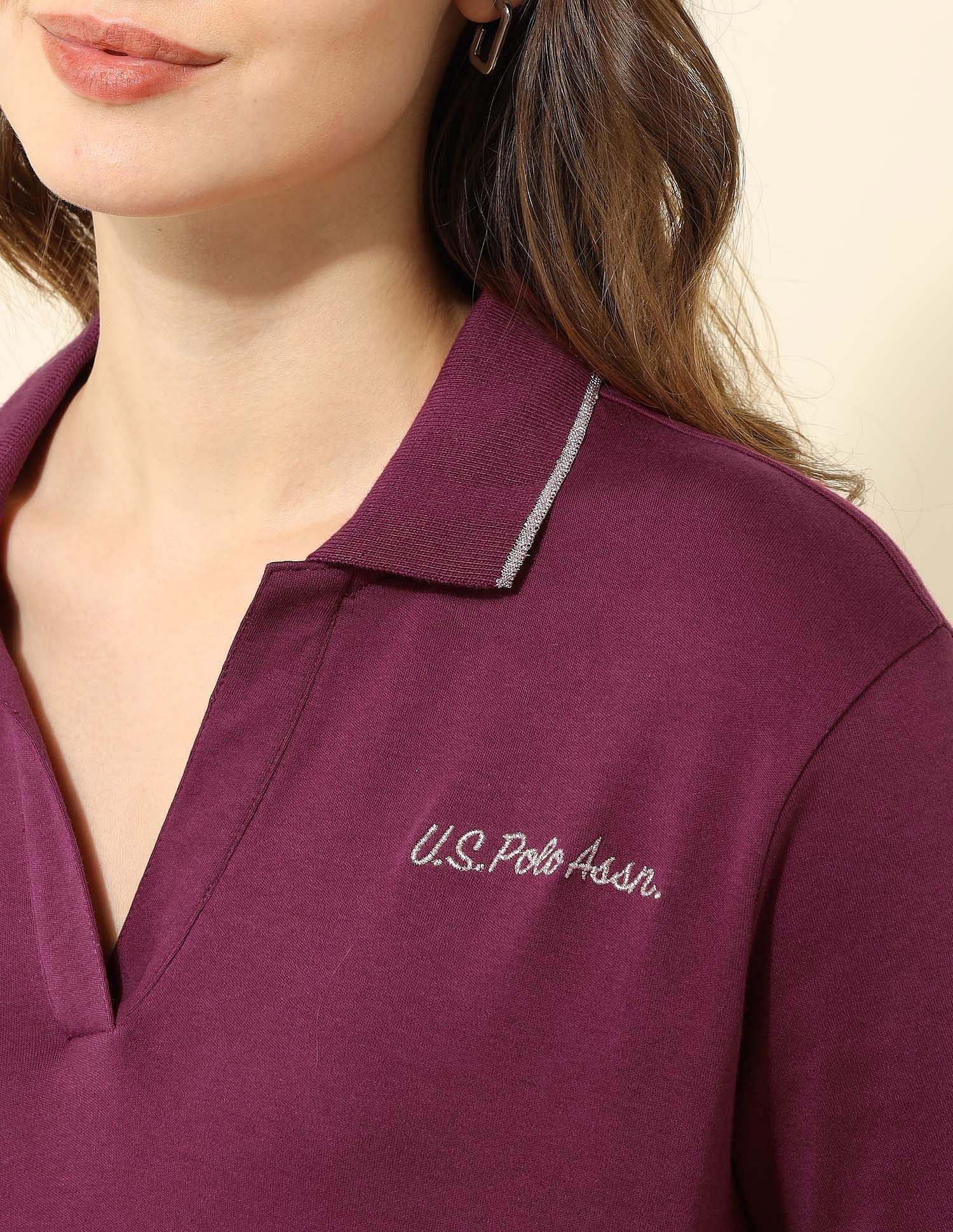 Tipped Collar Boxy Fit Polo Shirt - Image 7