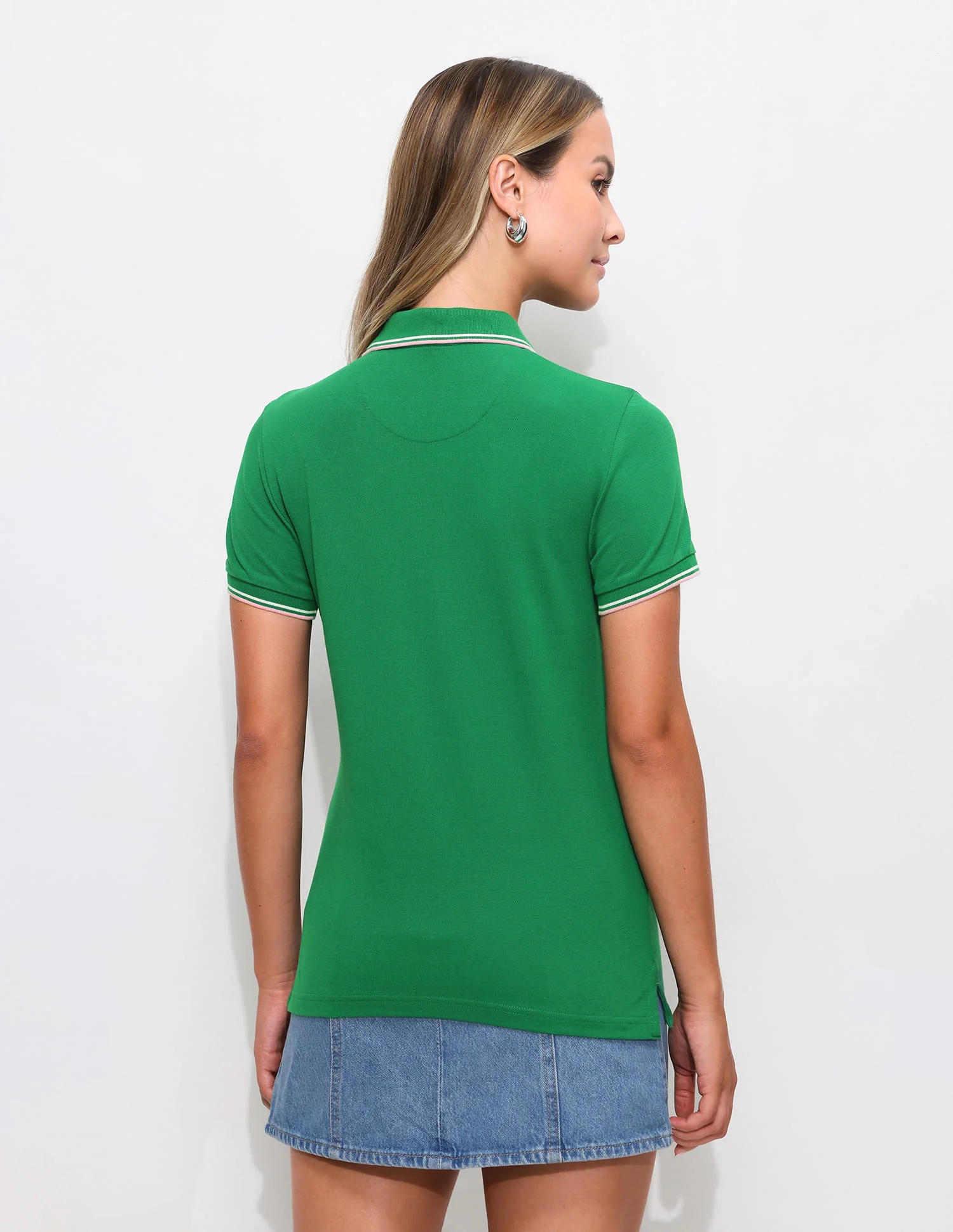 Tipped Collar Regular Fit Polo Shirt - Image 5