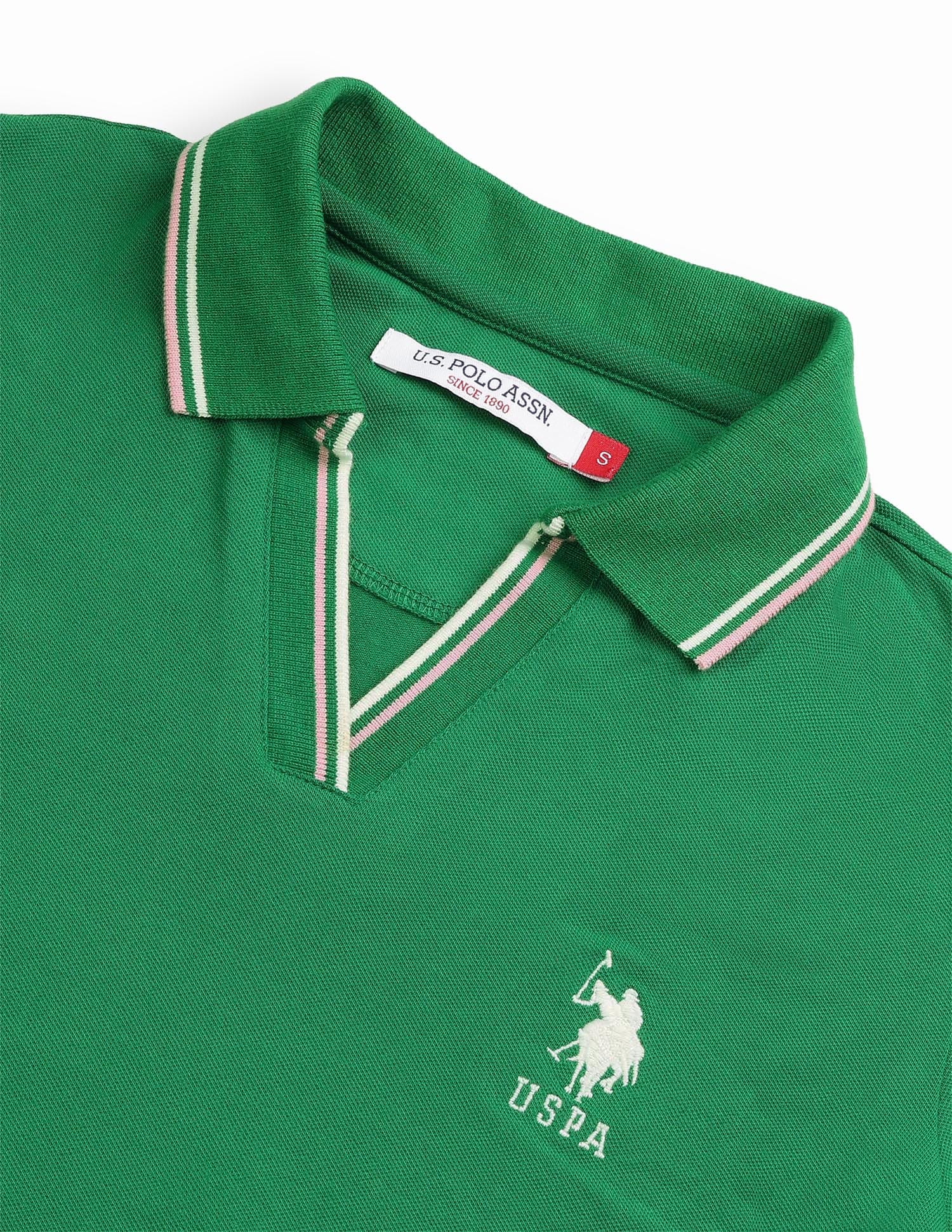Tipped Collar Regular Fit Polo Shirt - Image 8