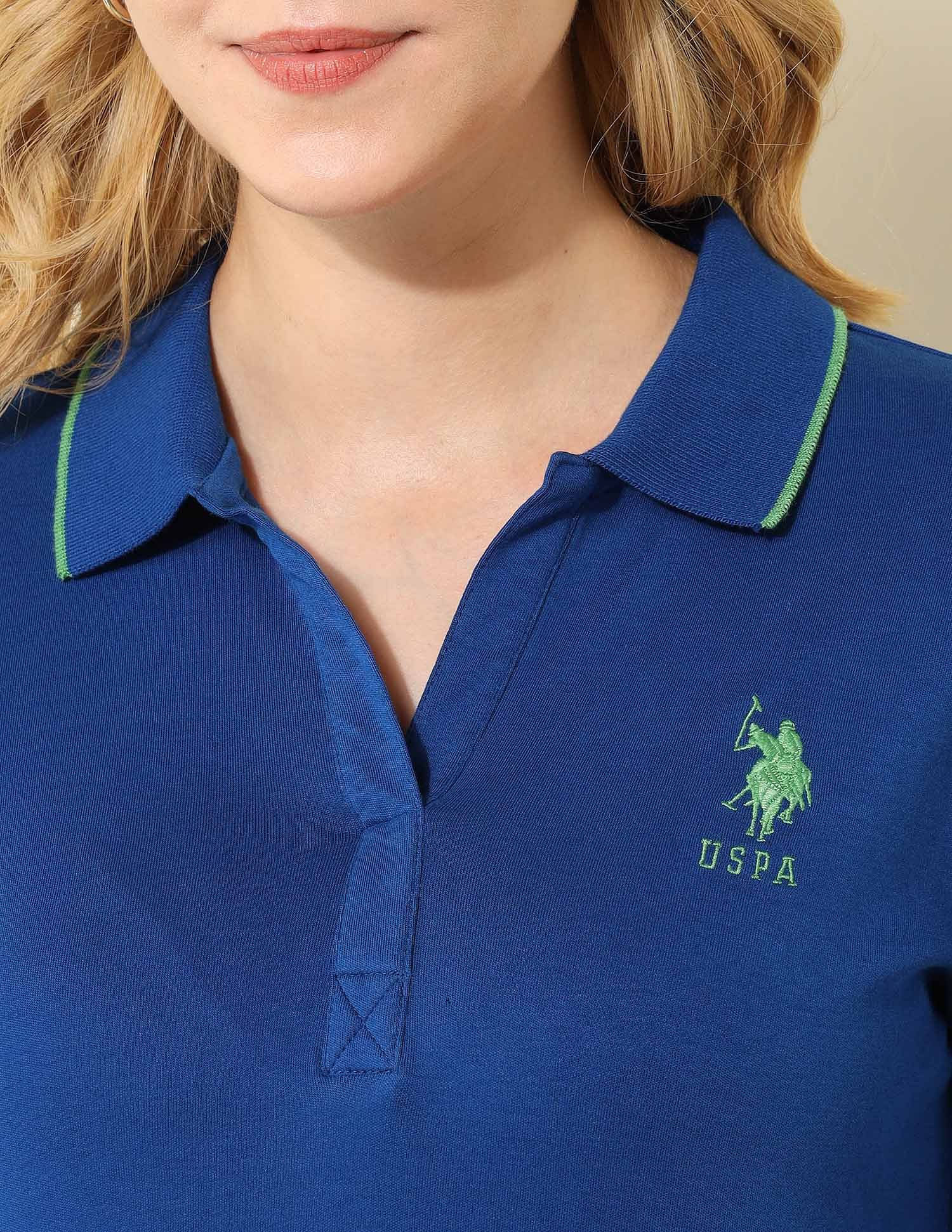Tipped Collar Regular Fit Polo Shirt - Image 12