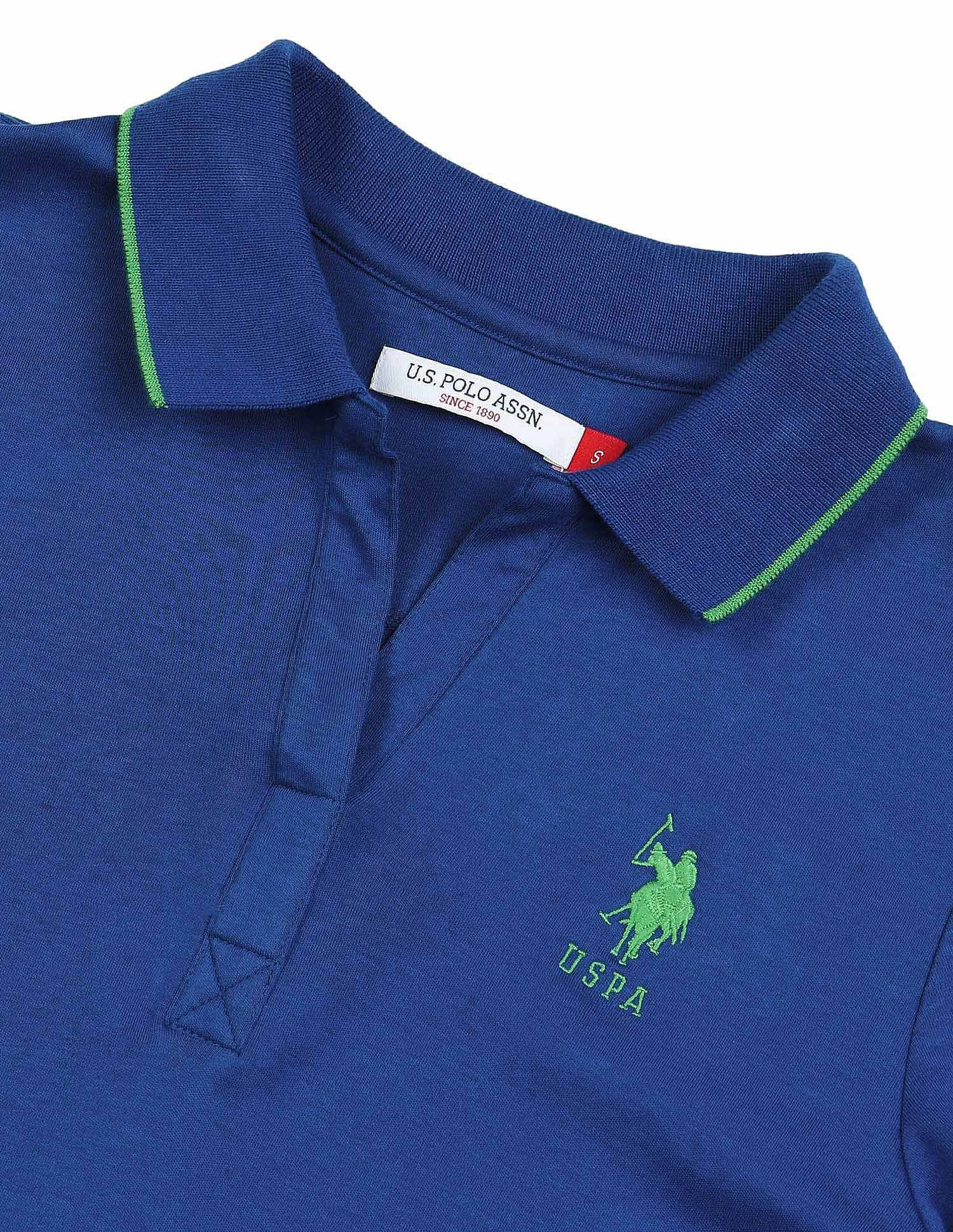 Tipped Collar Regular Fit Polo Shirt - Image 14