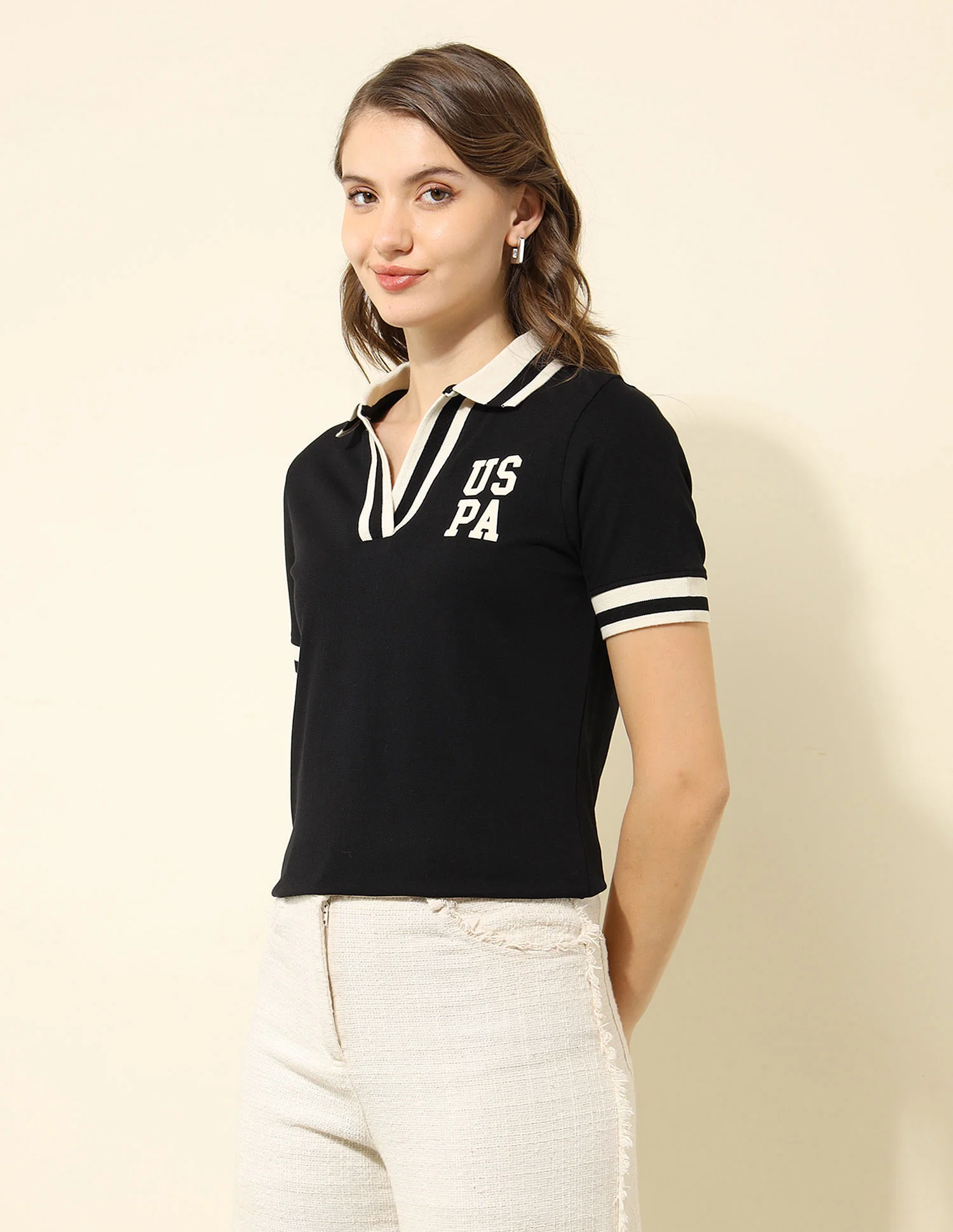 Tipped Collar Regular Fit Polo Shirt - Image 4