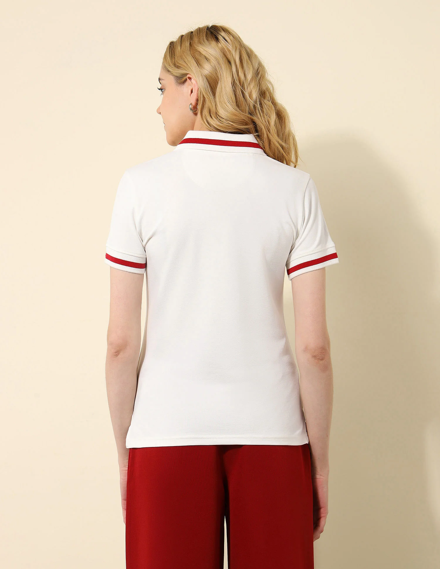 Tipped Collar Regular Fit Polo Shirt - Image 8