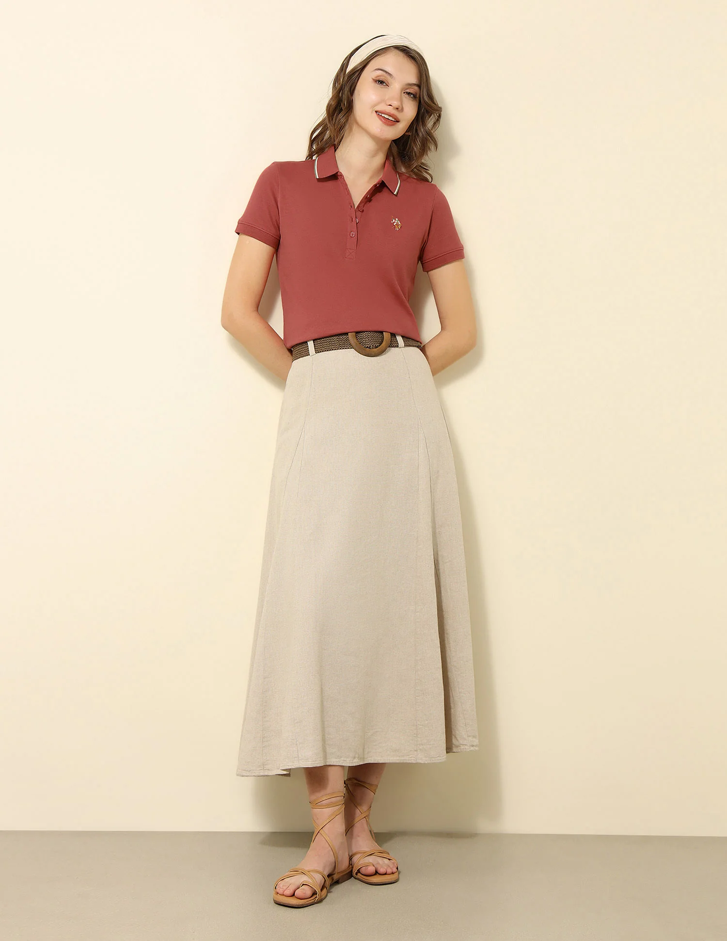 Tipped Collar Regular Fit Polo Shirt - Image 3
