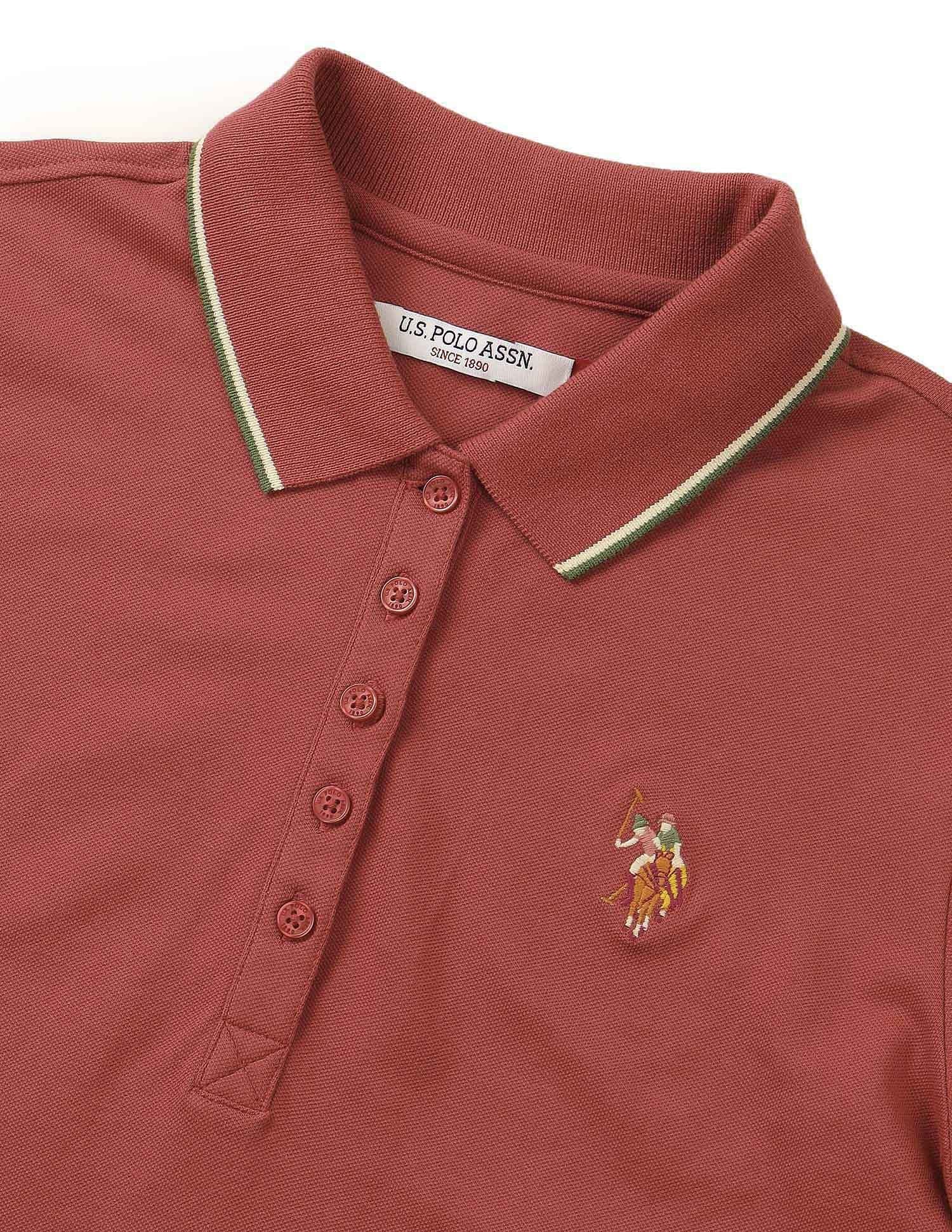 Tipped Collar Regular Fit Polo Shirt - Image 8