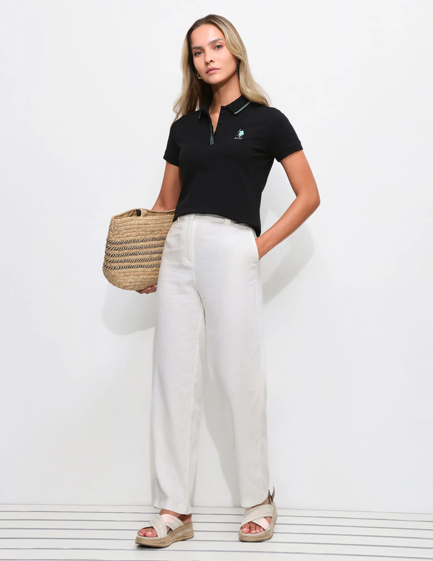 Tipped Collar Regular Fit Polo Shirt - Image 3